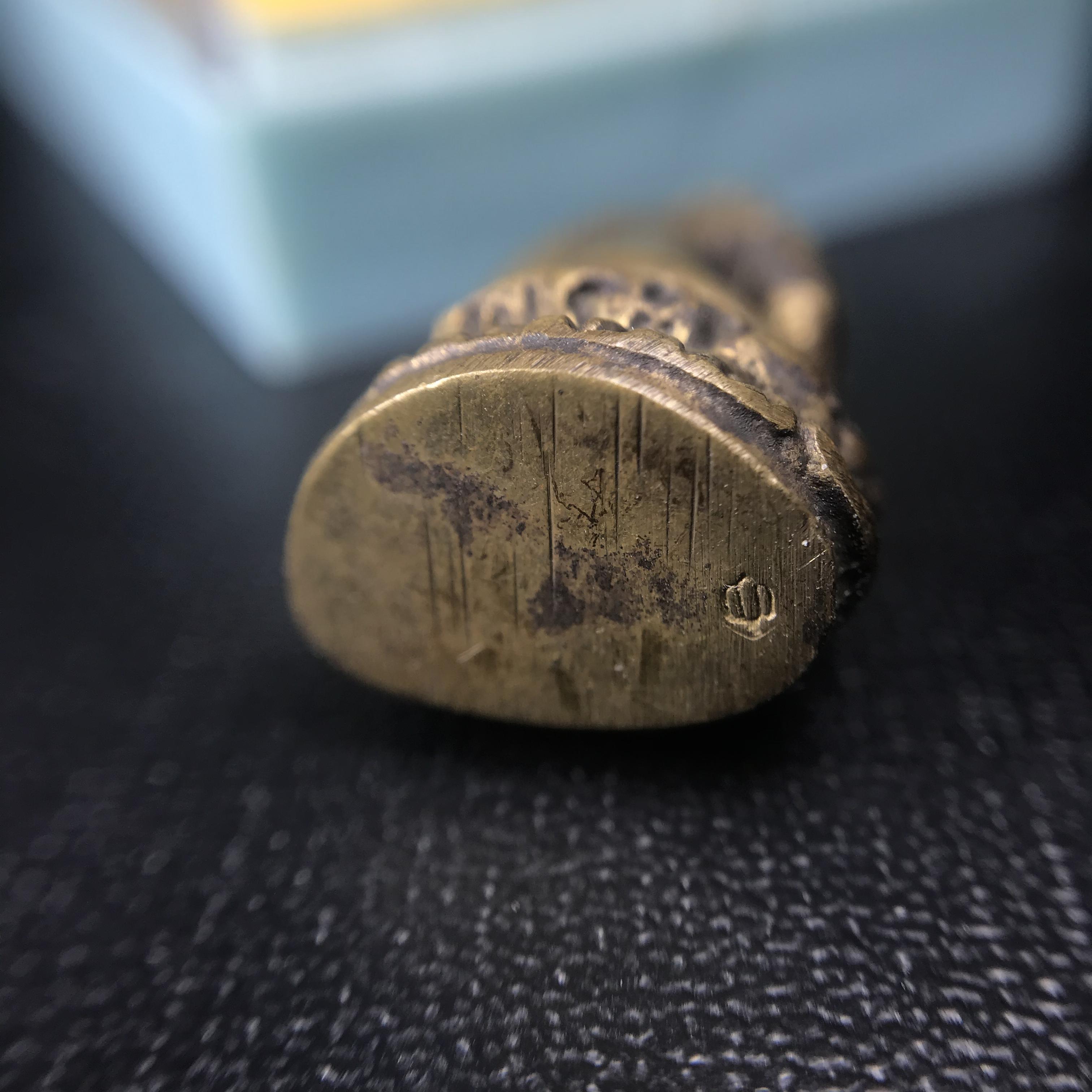 พระกริ่งไพรีพินาศ วัดบวรนิเวศ ปี2530 เนื้อทองผสม ที่ระลึกครบรอบ30ปี ธนาคารทหารไทย (มีส่วนผสมของชนวนเก่าของไพรีพินาศรุ่นแรก)อานุภาพยิ่งใหญ่ กำราบศัตรูพ่ายสิ้น พระไพรีพินาศ