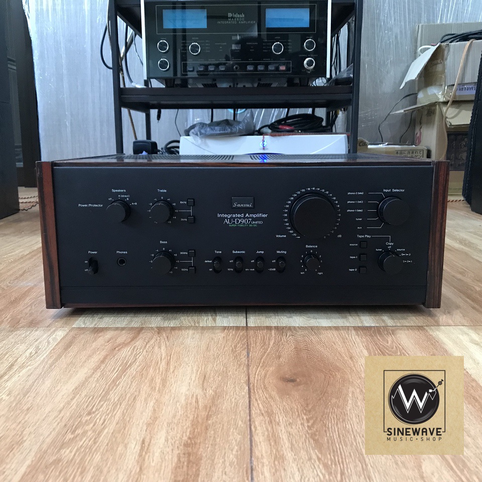 Integrated Amp ยี่ห้อ Sansui รุ่น AU-D907 Limited (Made in Japan)