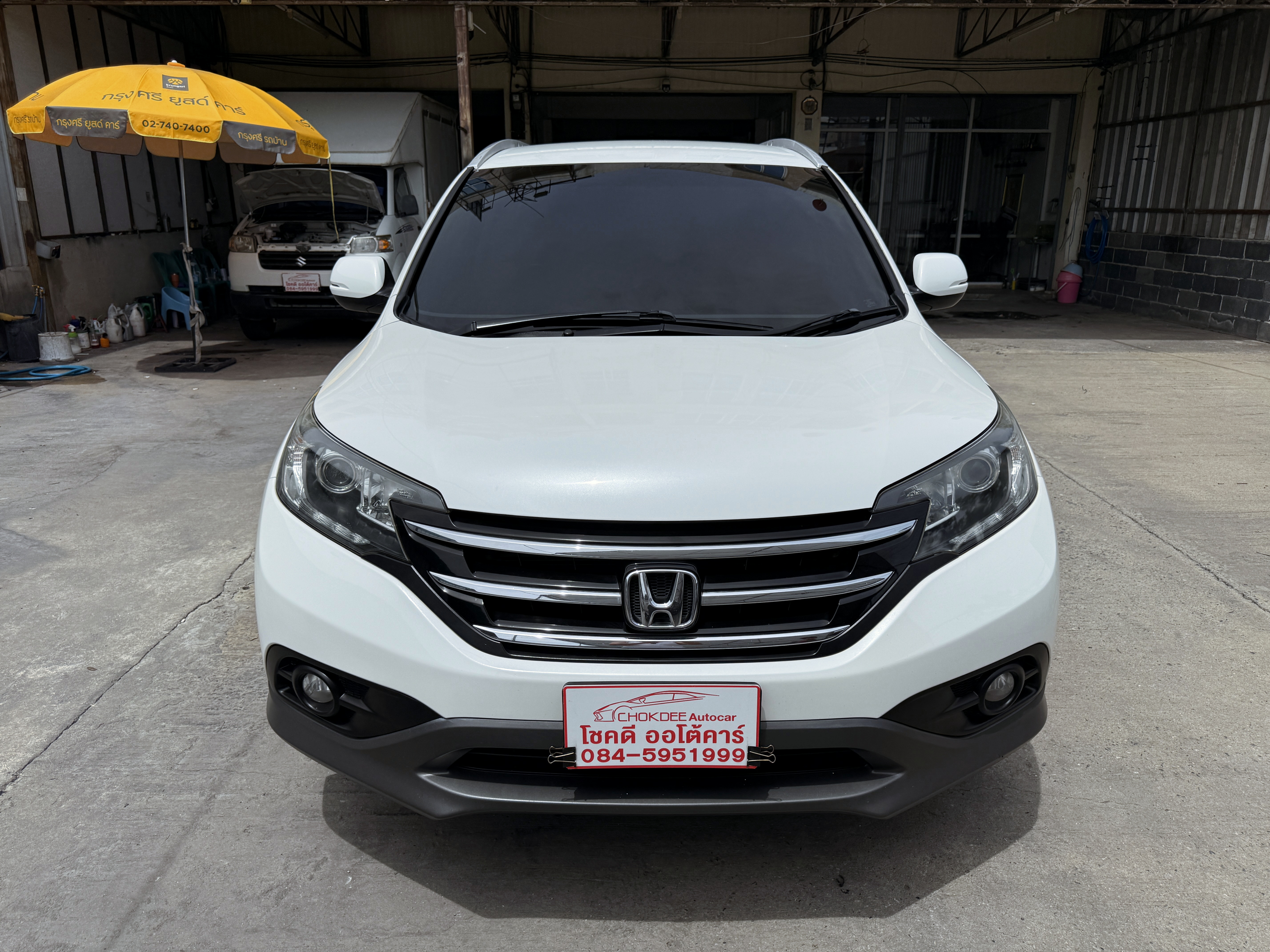 Honda CRV 2.0 E 4WD At 2015 ขาวมุก