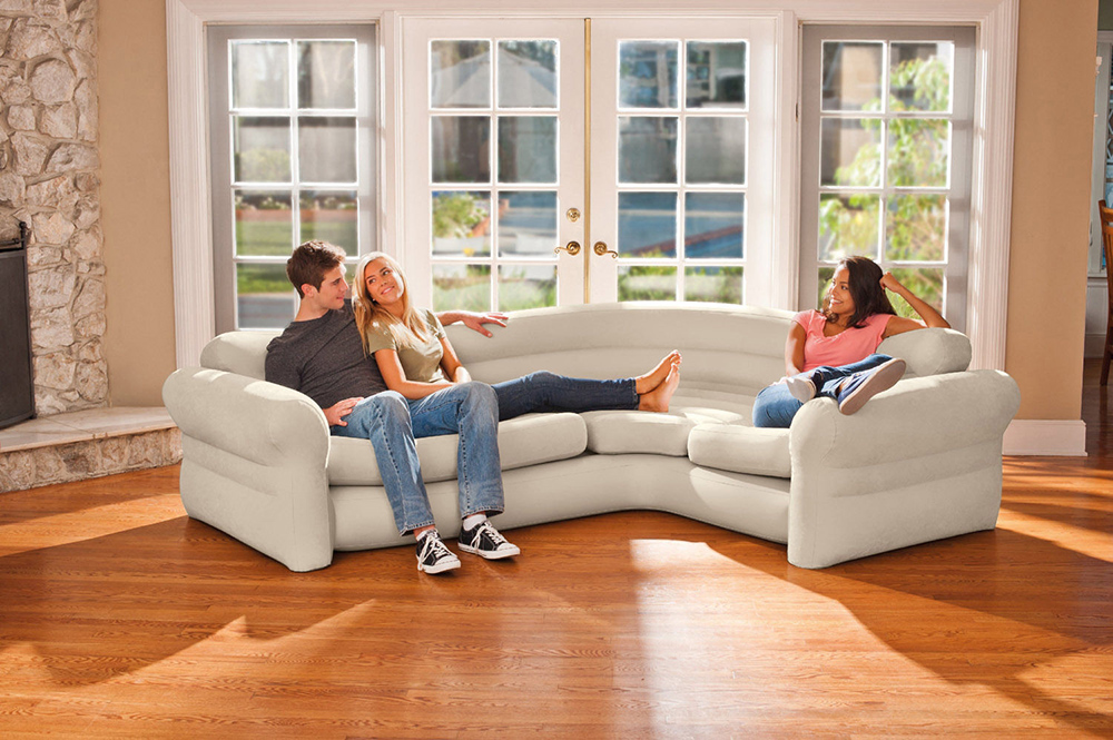 Intex 68575 โซฟาเป่าลมราคาส่ง Corner Sofa