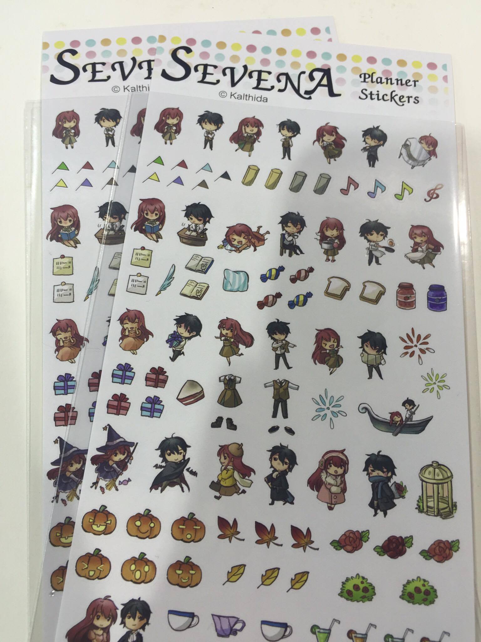 SEVENA Year Planner Sticker