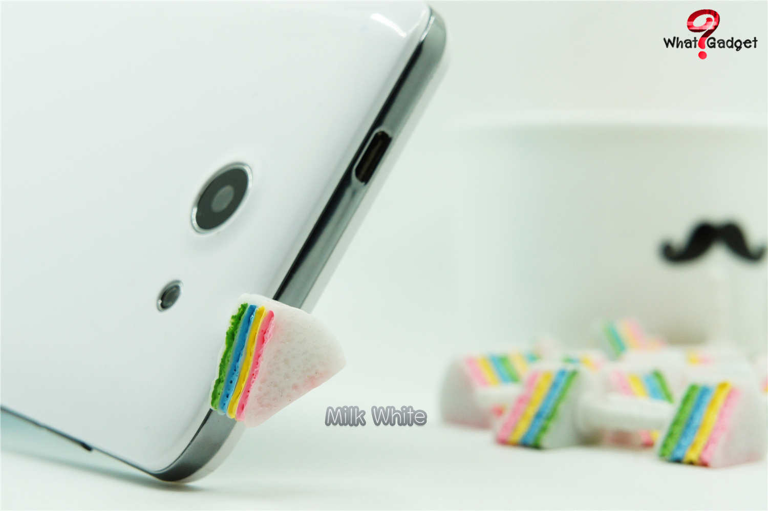 จุกกันฝุ่น เค้กสายรุ้ง