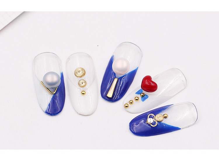 SKU-00098 มุกหัวใจสีแดง