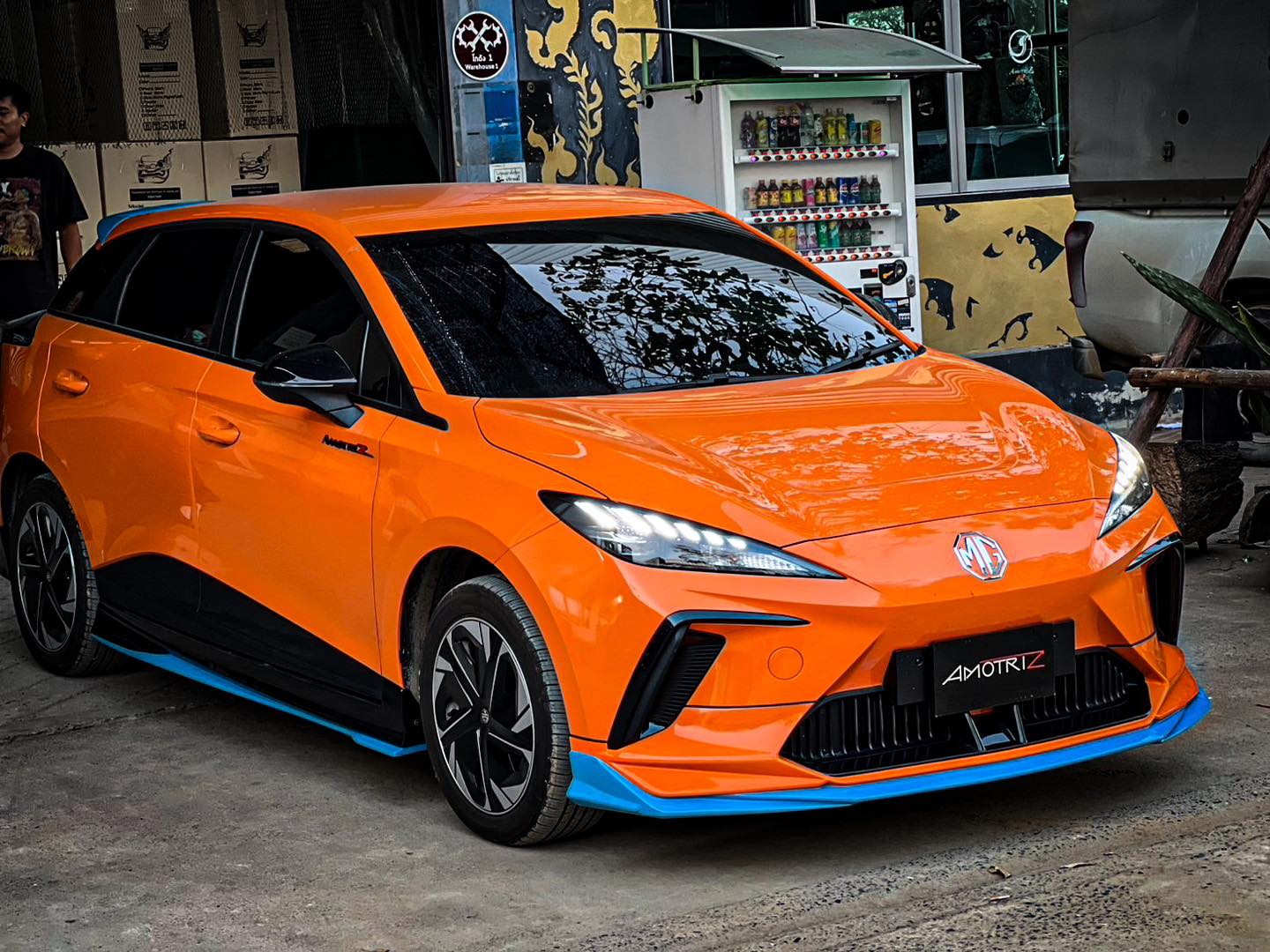 MG 4 2023 bodykits by Amotriz car bodykits