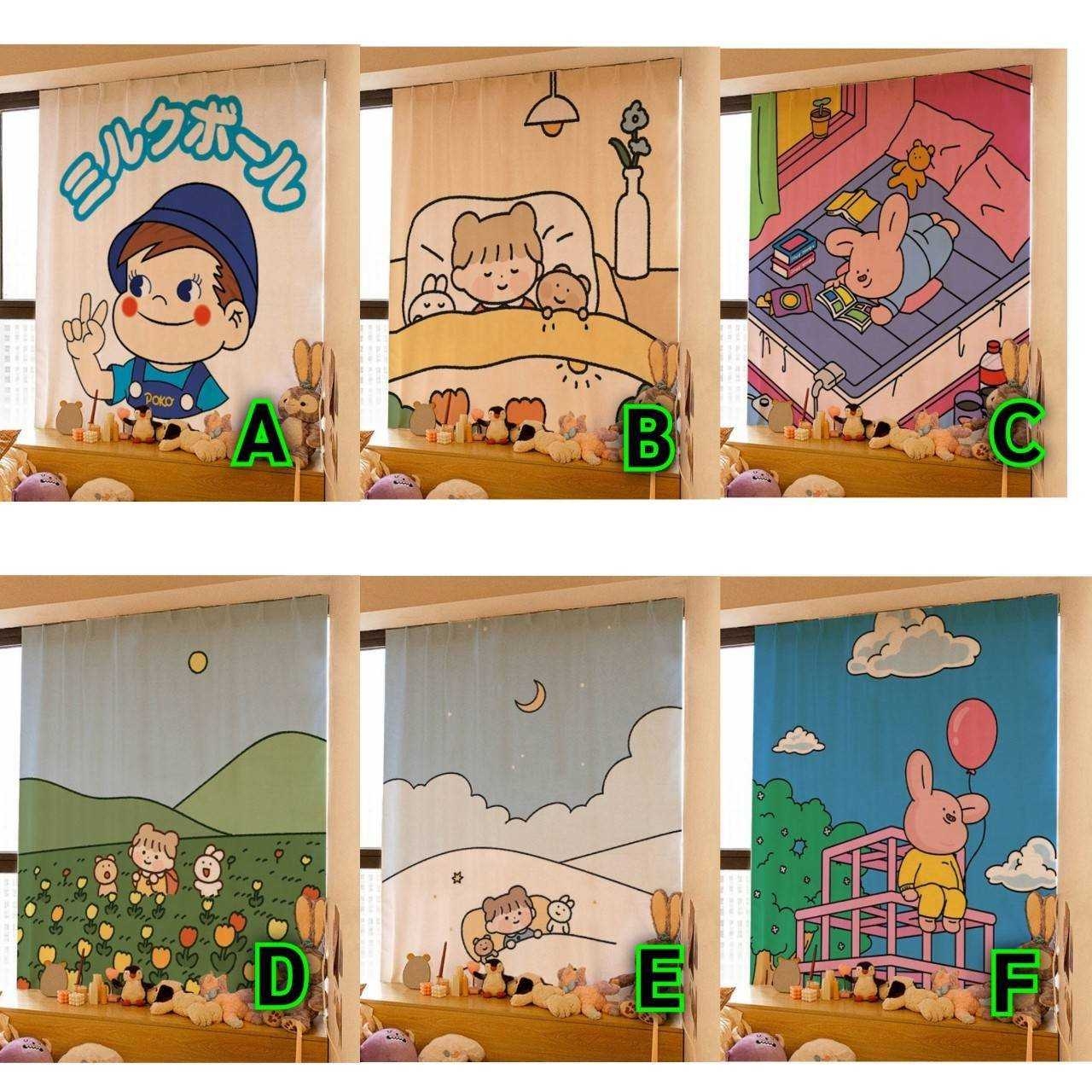 ผ้าม่านลายการ์ตูน