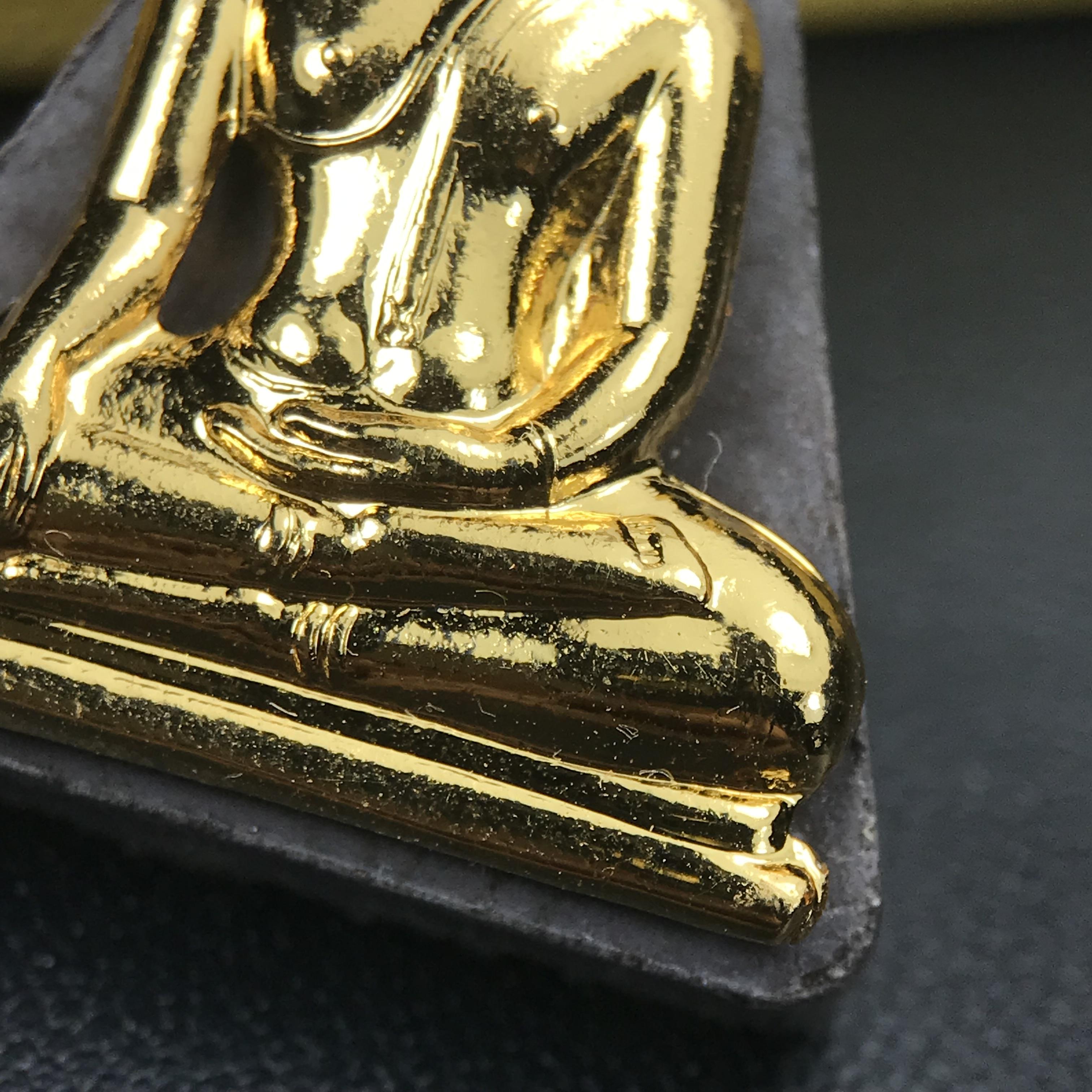 พระพุทธมหาสุวรรณปฏิมากร (หลวงพ่อทองคำ) หลังตรามหามงคลเฉลิมพระชนมพรรษา 80 พรรษา รัชกาลที่9 วัดไตรมิตรวิทยาราม กรุงเทพฯ ปี 2550 พระพิมพ์หน้าทองคำ(หายาก 1 ใน 999 องค์)