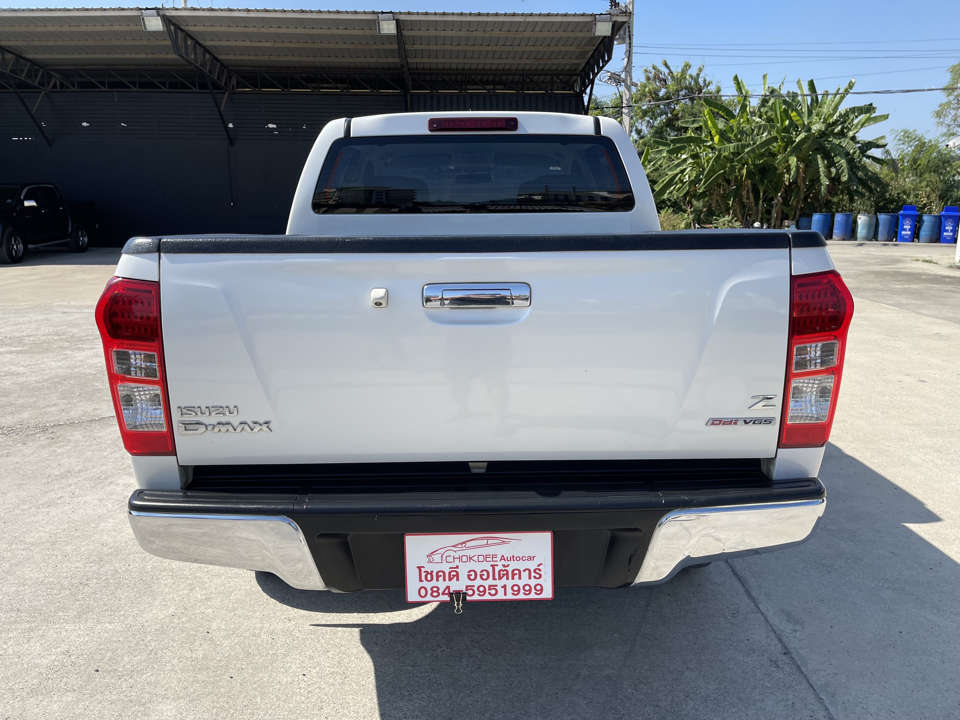 Isuzu Dmax All New 4ประตู Hilander 2.5 Vgs Z Dvd 2013 ขาวมุก