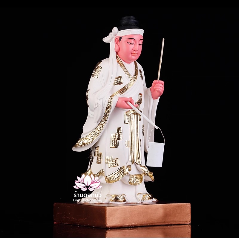 ฮ่าวจื่อเอี๊ย เทพกตัญญู เทพเจ้าแห่งโชคลาภสายนรก งานเรซิ่น ขนาด 12/16/24 นิ้ว