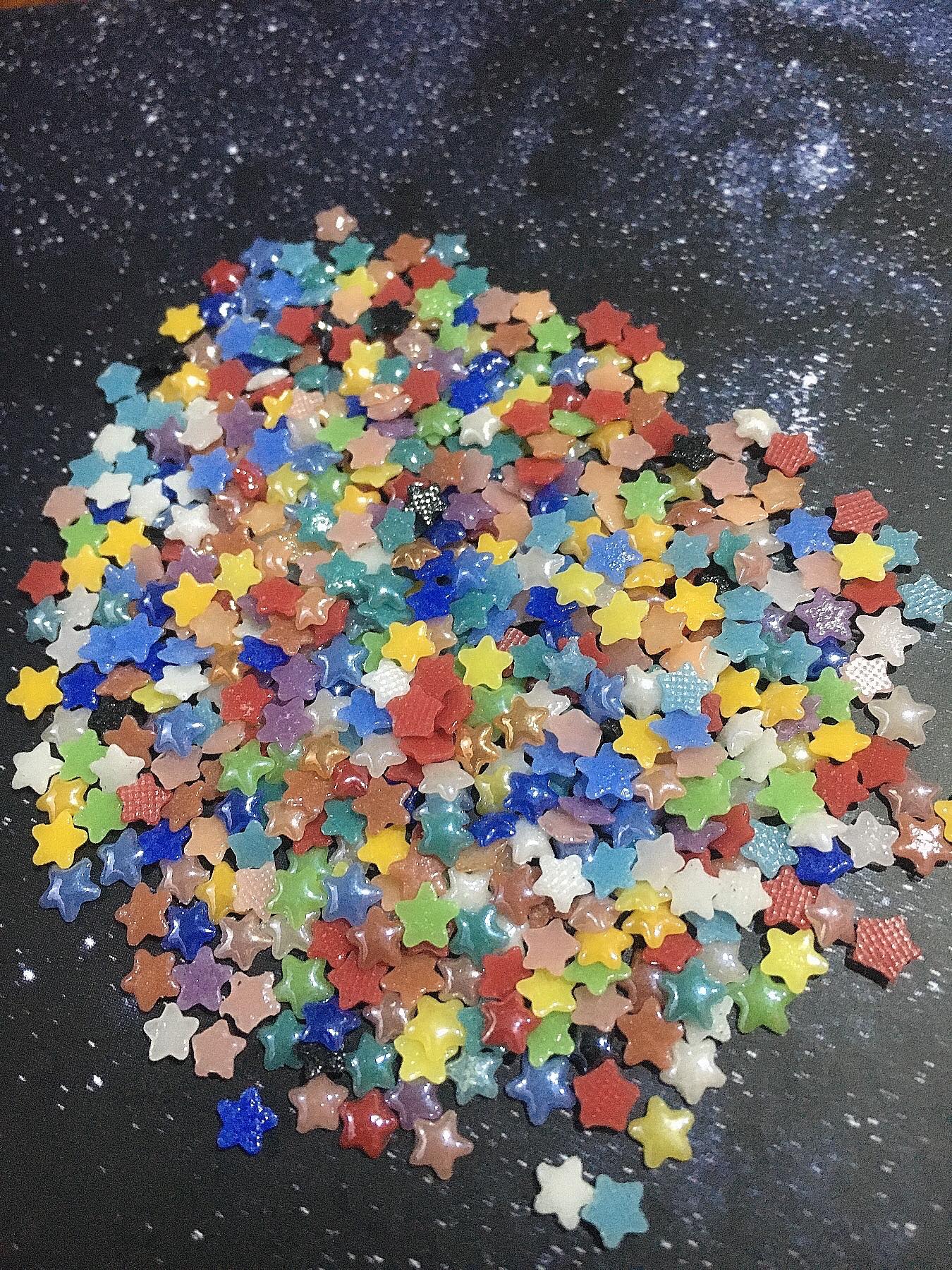 SKU-00406 ดาวคละสี ขนาด 4 mm