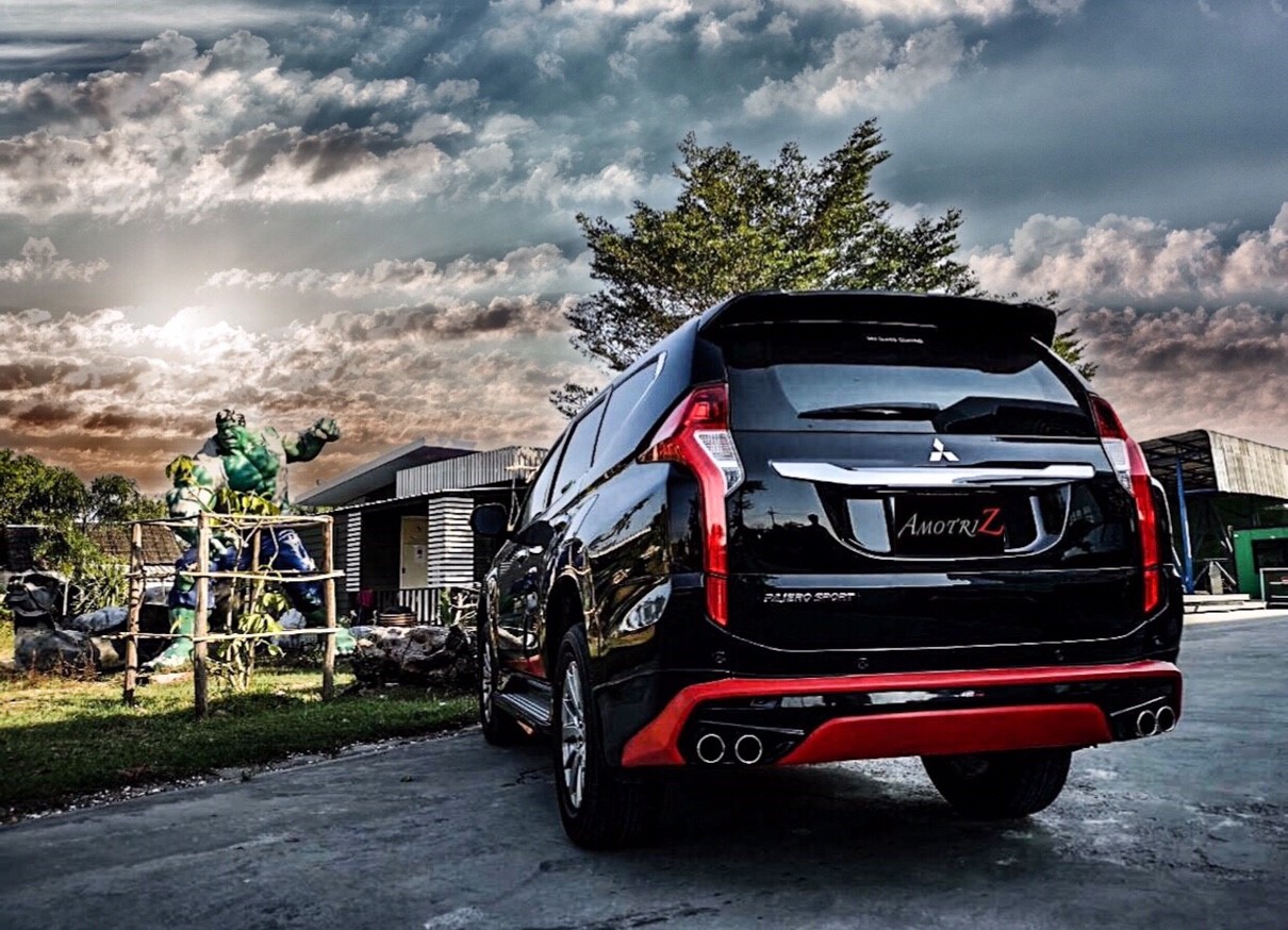 Mitsubishi all new Pajero 2016 45bar bodykits by Amotriz