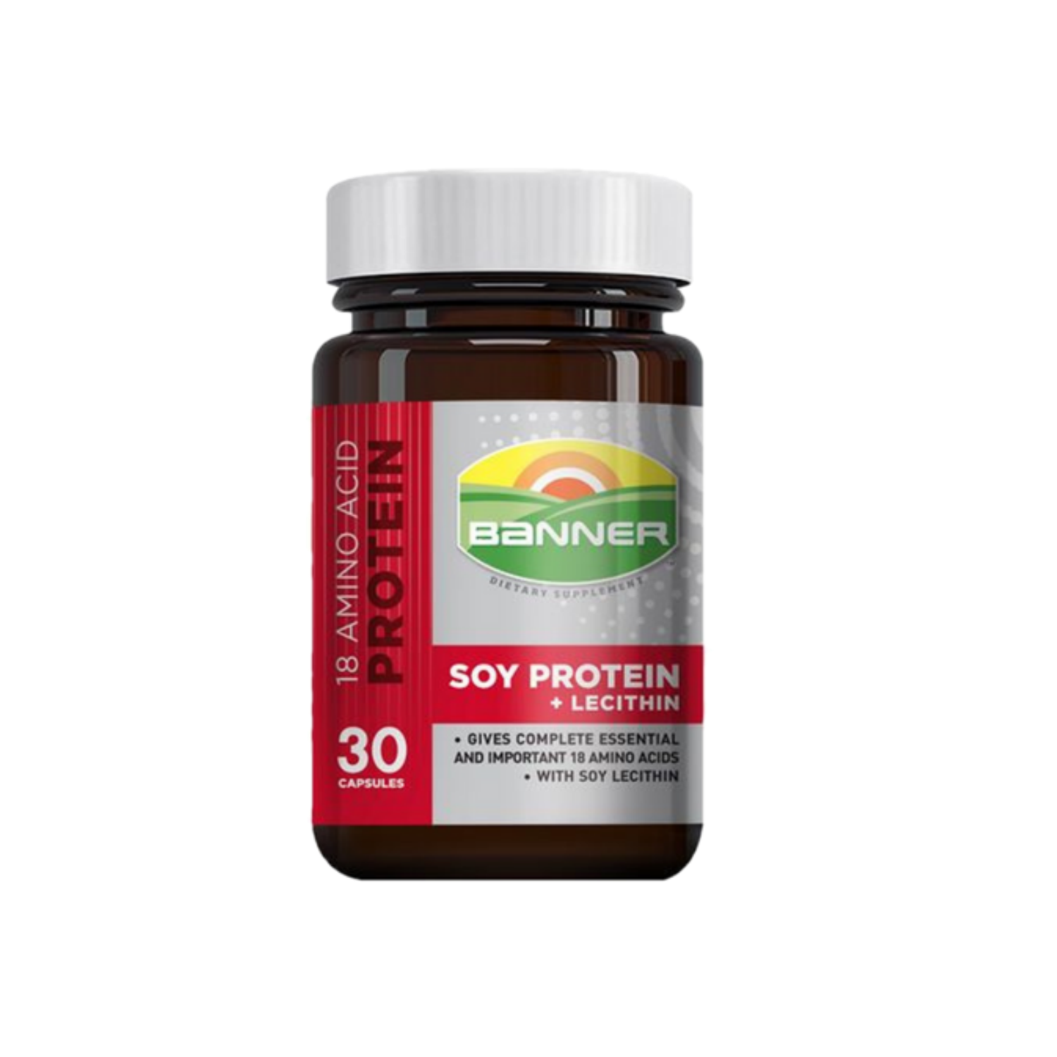 Banner soy protein + lecithin 30's