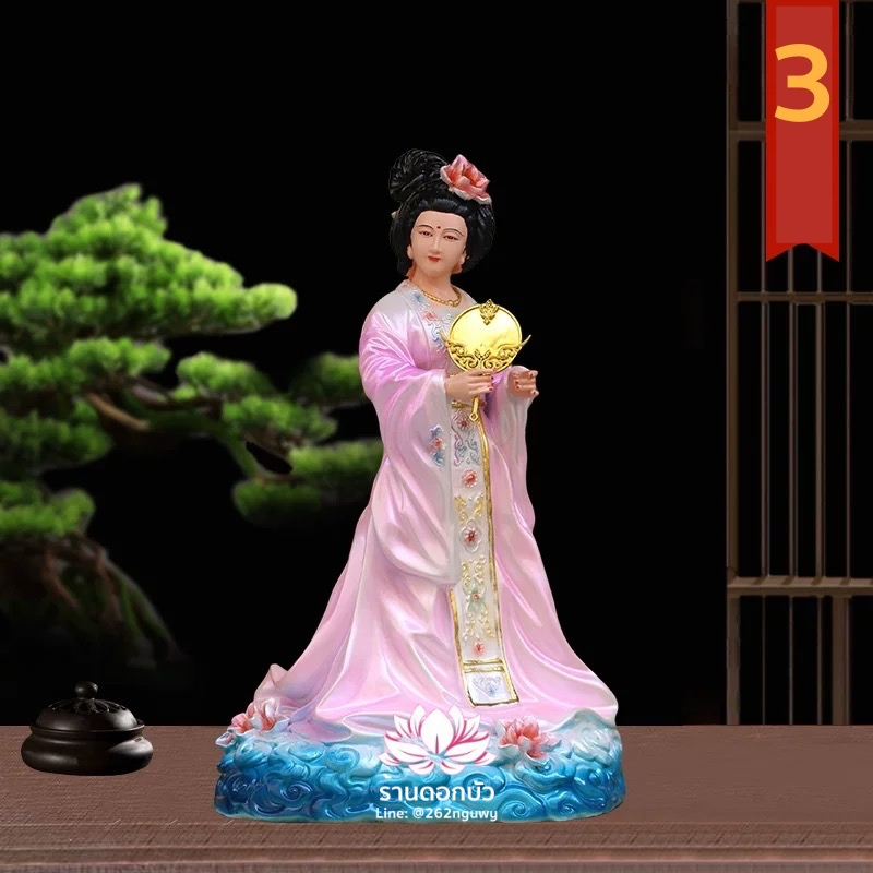 เจ็ดนางฟ้า ชิดแช้เหนียวเหนียว นางฟ้าทั้งเจ็ด ปางยืน ขนาด 16 นิ้ว