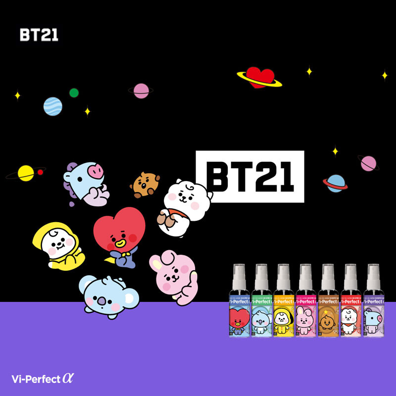 BT21 Viperfect Alpha Disinfectant Set สเปรย์ฆ่าเชื้อโรคได้ 99.9%