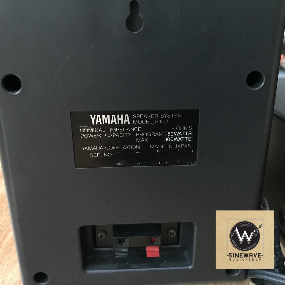 ชุดลำโพงมอนิเตอร์ Yamaha รุ่น A100 + S100 (Made in Japan)