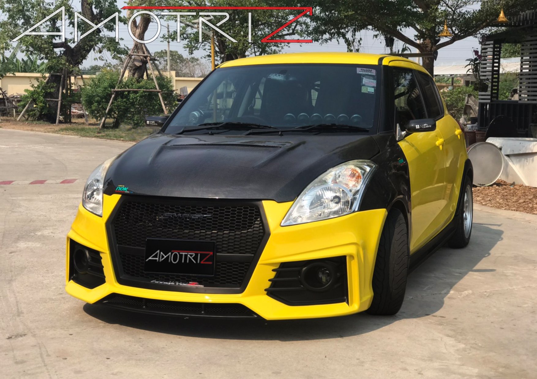 Suzuki Swift R8 2017 bodykits by Amotriz