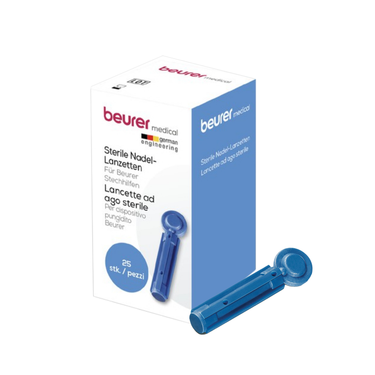 Beurer เข็มเจาะตรวจน้ำตาล 25'lancets
