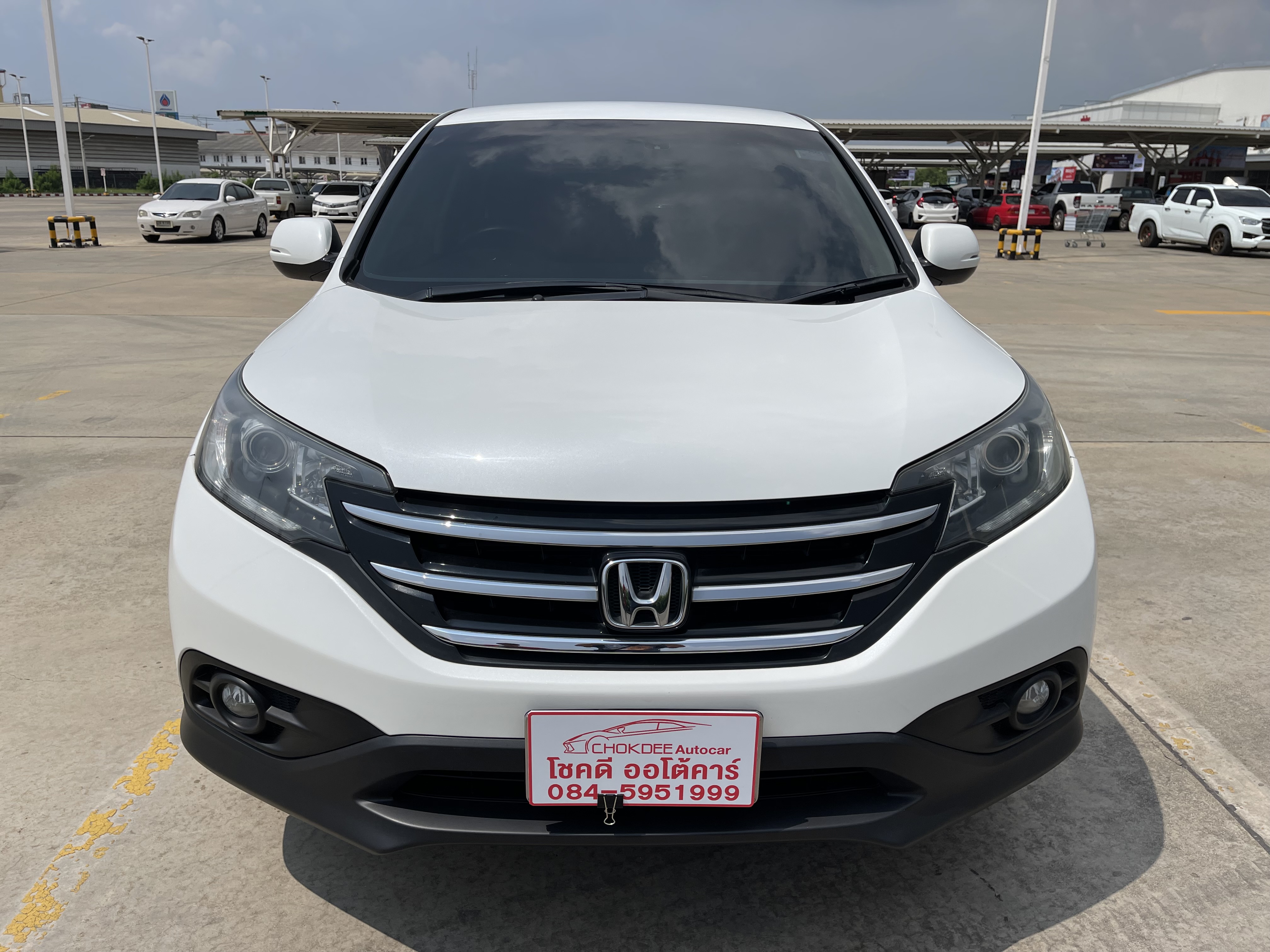 Honda CRV 2.4 EL 4WD At 2013 ขาวมุก