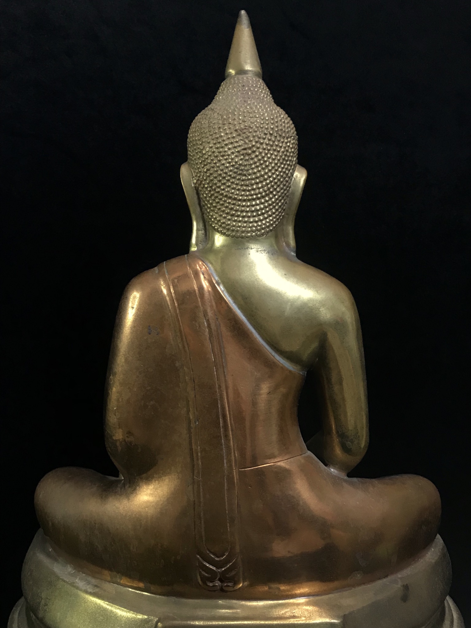 พระบูชาพระพุทธโสธร ภปร. รุ่นย้อนยุค ปี2539 กาญจนาภิเษกครองราชสมบัติครบ 50ปี หน้าตัก9นิ้ว เนื้อสามกษัตริย์ หมายเลข01344