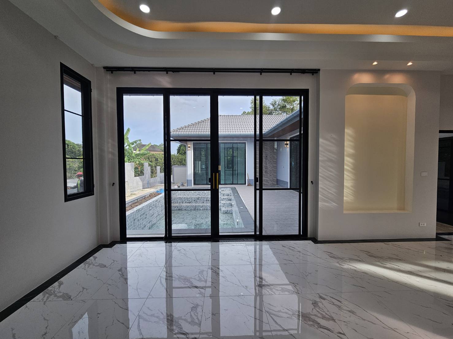 For Rent : Thalang, Newly Pool Villa near Robinson Thalang, 3 bedrooms 2 bathrooms