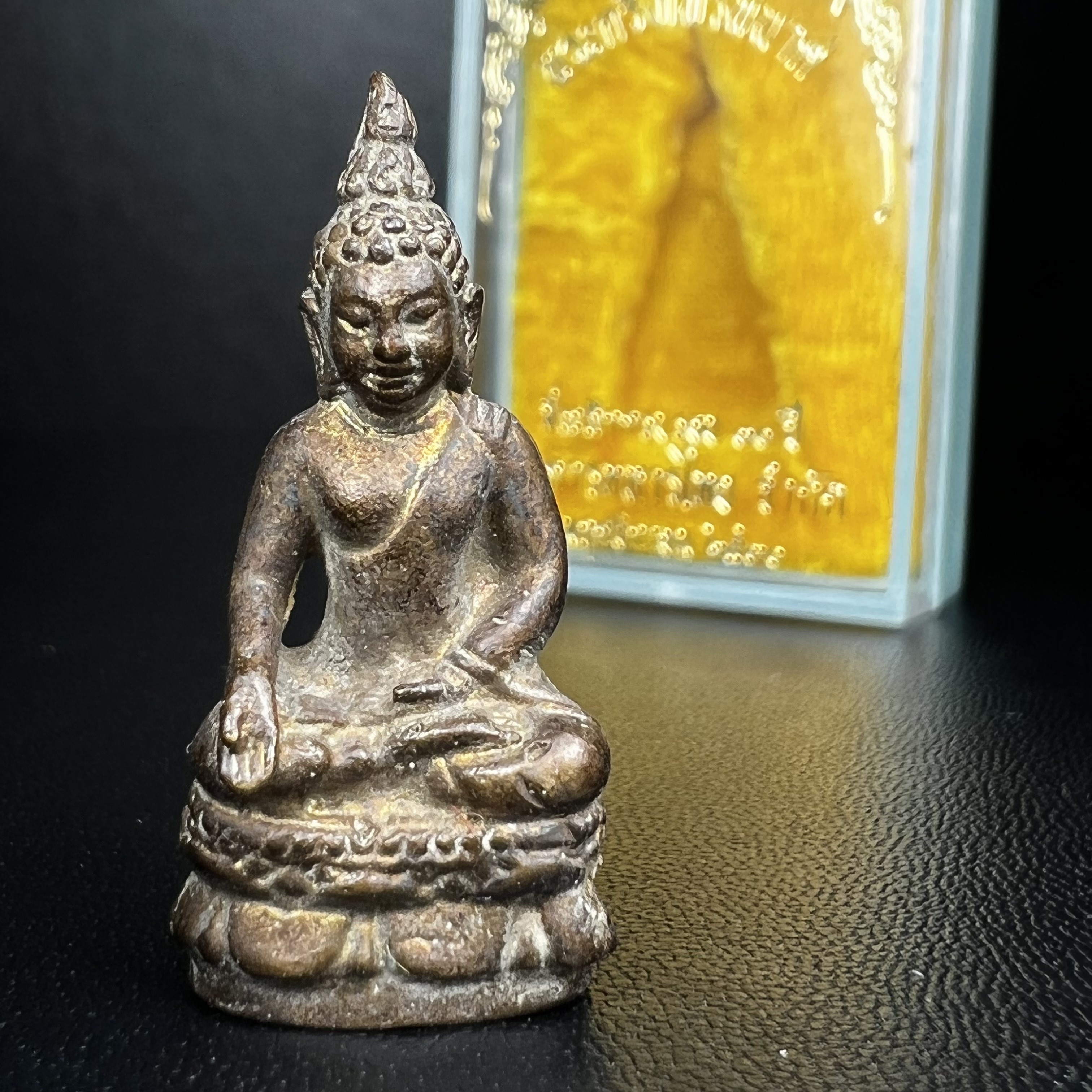 พระกริ่งไพรีพินาศ วัดบวรนิเวศ ปี2530 เนื้อทองผสม ที่ระลึกครบรอบ30ปี ธนาคารทหารไทย (มีส่วนผสมของชนวนเก่าของไพรีพินาศรุ่นแรก)อานุภาพยิ่งใหญ่ กำราบศัตรูพ่ายสิ้น พระไพรีพินาศ