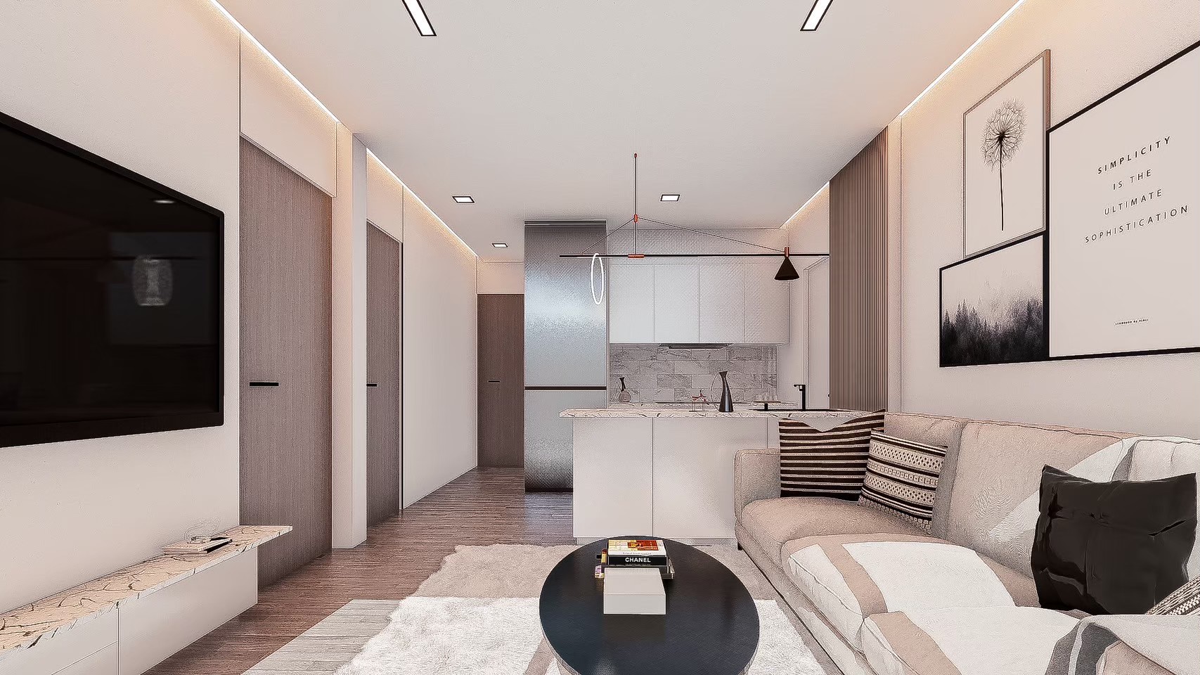 For Sale : Pasak, Private pool villa modern style, 3 Bedrooms 2 Bathrooms