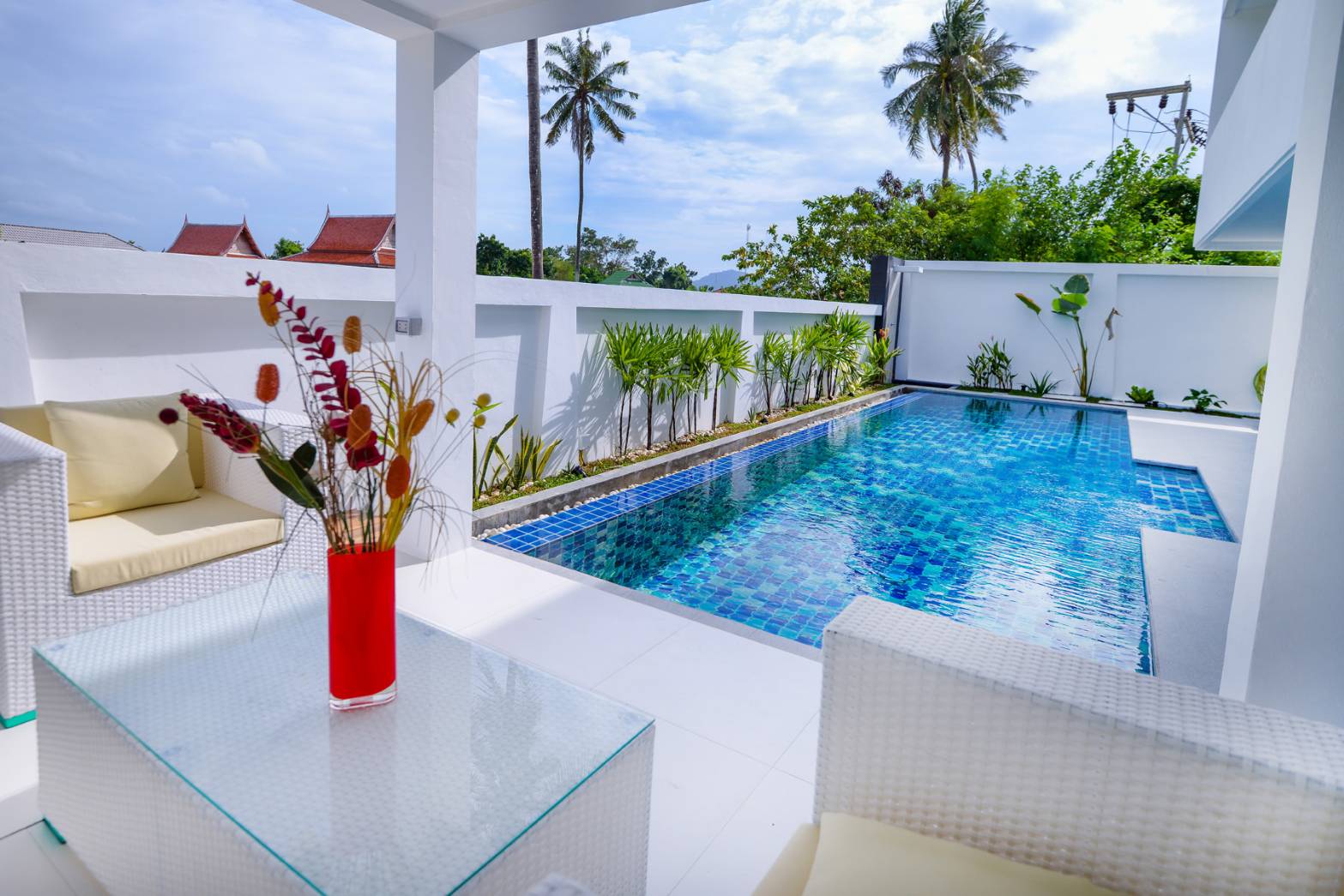 For Rent : Rawai, New Brand Private Pool Villa, 3 bedrooms 4 bathrooms