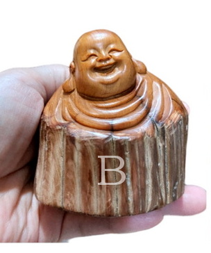 สังกัจจายน์ พระเมตไตรย พระยิ้ม ไม้ทูจา ขนาดเล็ก