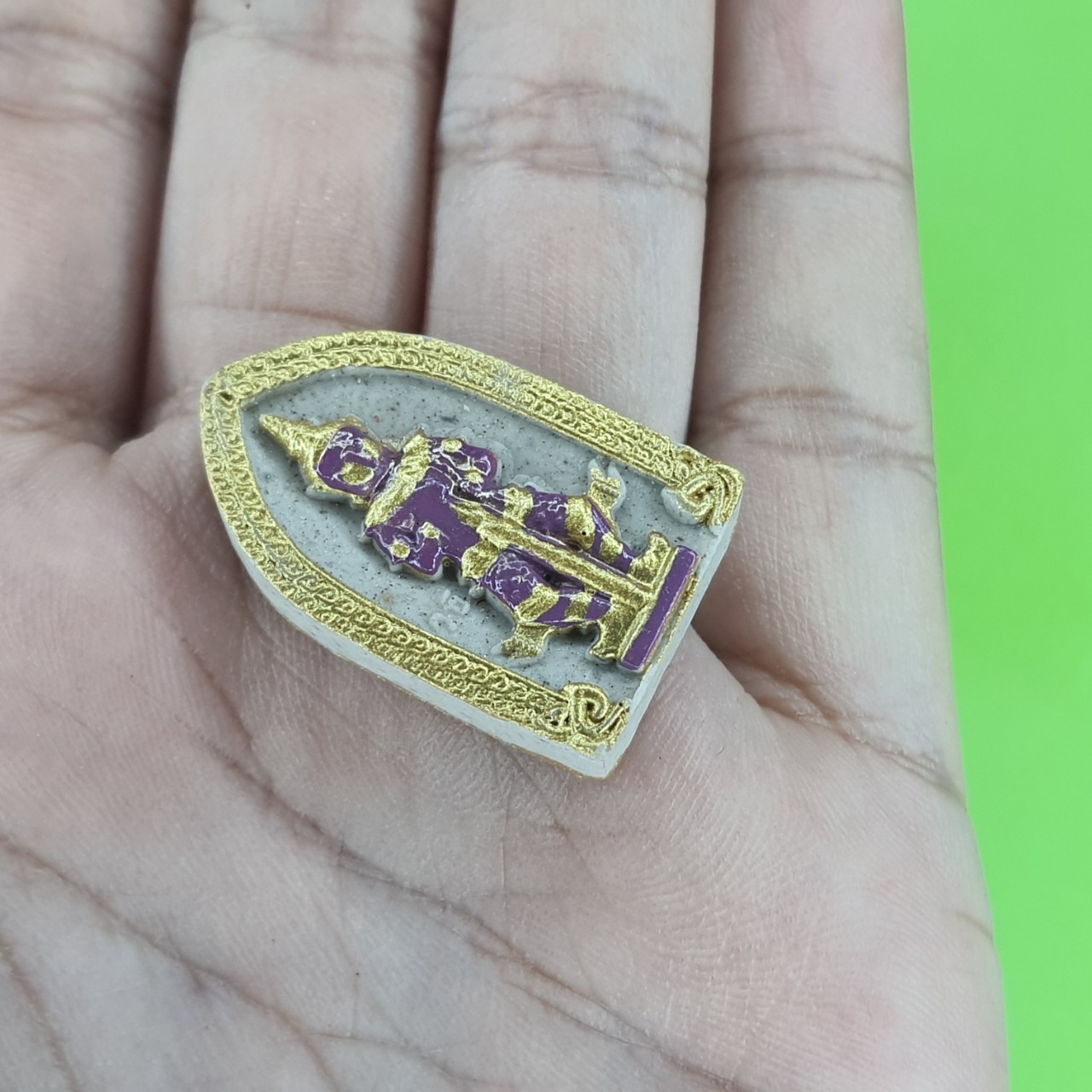 พระเครื่อง ท้าวเวสสุวรรณ สีขาว แต่ง สีม่วงอ่อน รุ่น แก้ปีชง รวยไม่จบ จนไม่เป็น ภัยไม่มี ท้าวเวสสุวรรณ พระแท้ ท้าวเวสสุวัณ