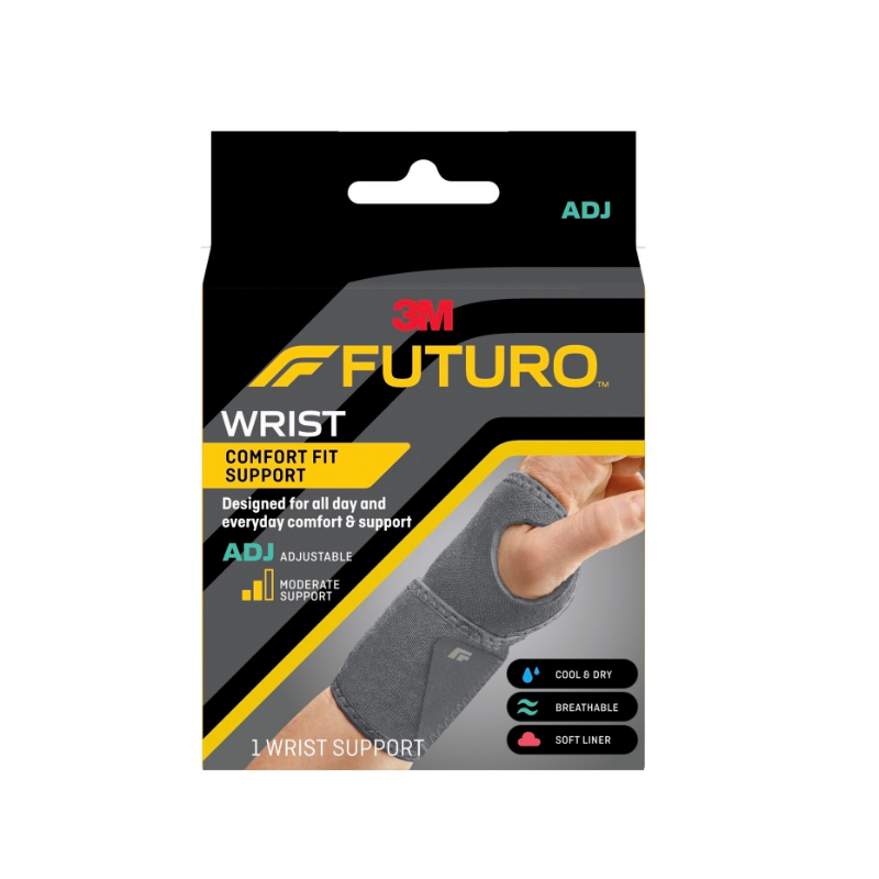 Futuro Comfort-fit wrist support strap พยุงข้อมือปรับกระชับได้
