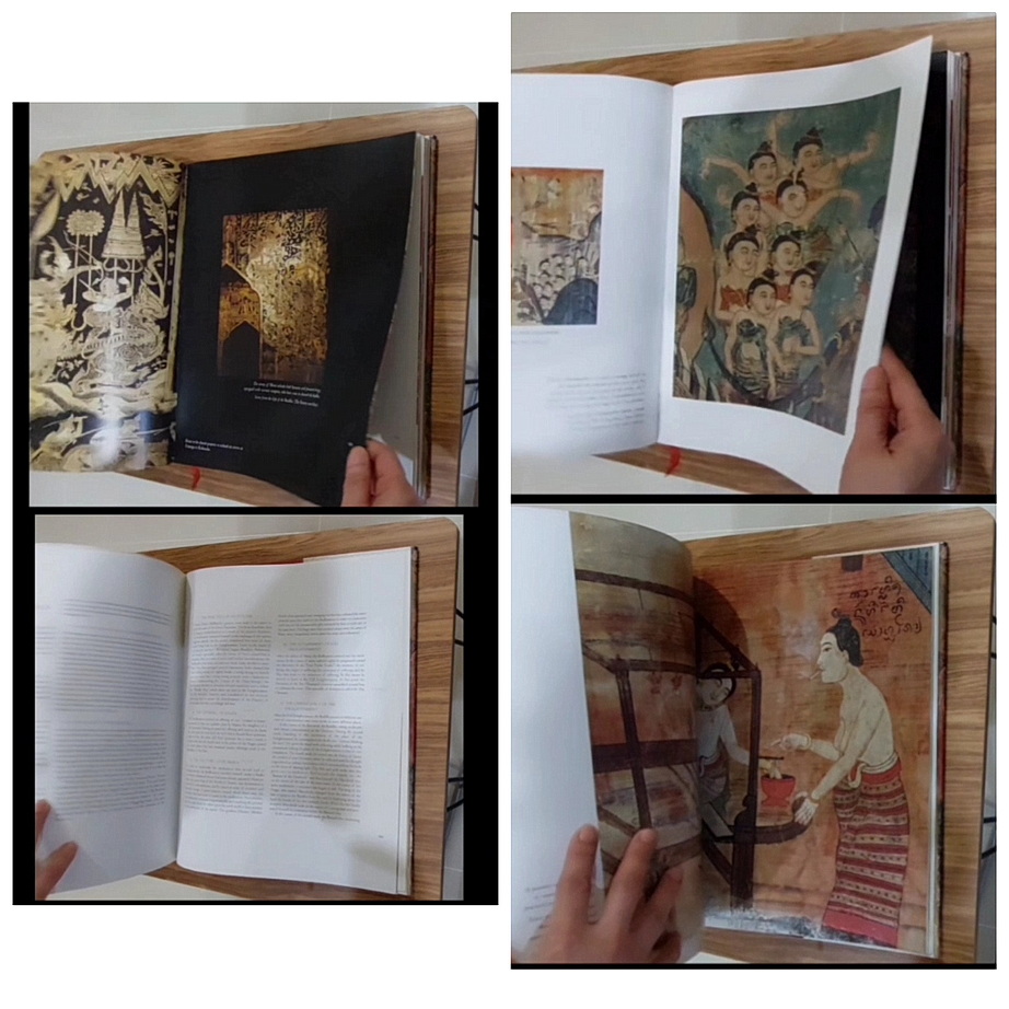 หนังสือมือสองสภาพตามรูป: Temples of Gold /Seven Centuries of Thai Buddhist Paintings