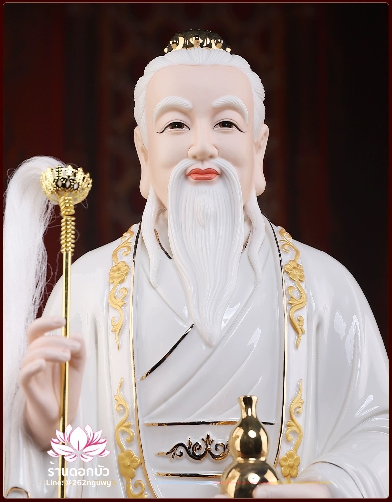 ไท้แปะกิมแช้ ไท้ไป่จินซิน เทพเจ้าแห่งดาวศุกร์ ขนาด 16 นิ้ว