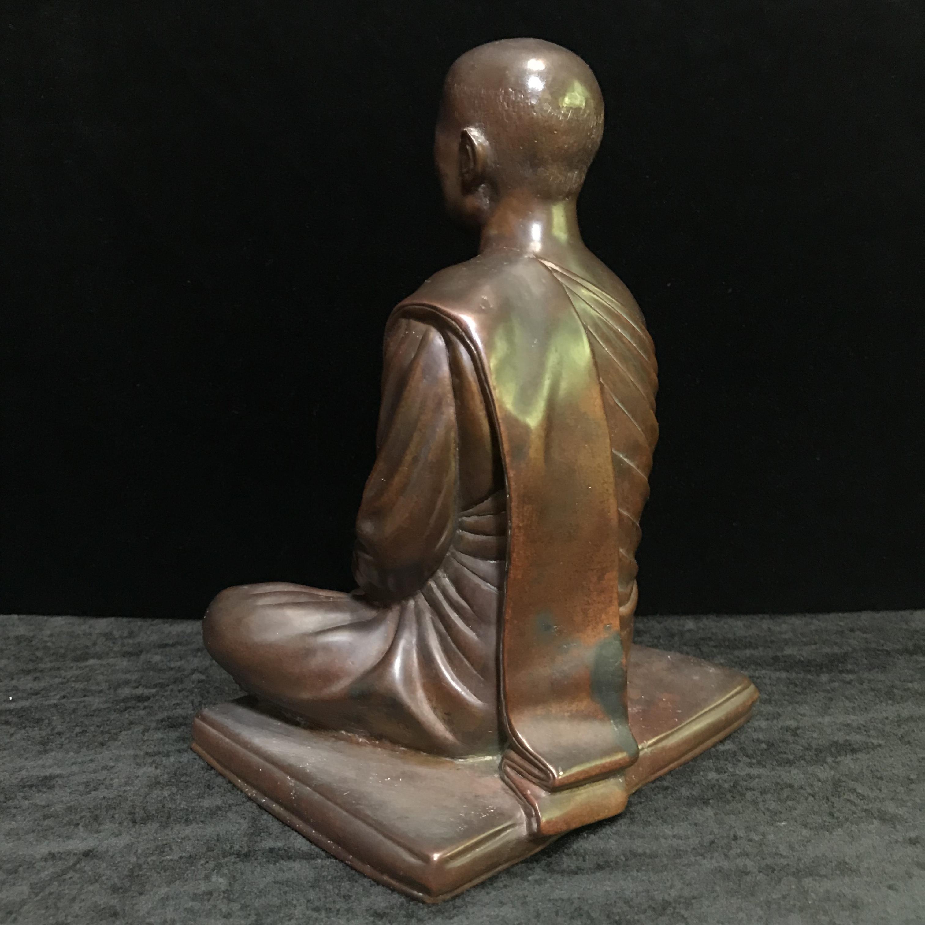 พระบูชารูปเหมือนสมเด็จพุทธโฆษาจารย์(เจริญ ญาณวโร) วัดเทพศิรินทราวาส หน้าตัก 5 นิ้ว พ.ศ.2495