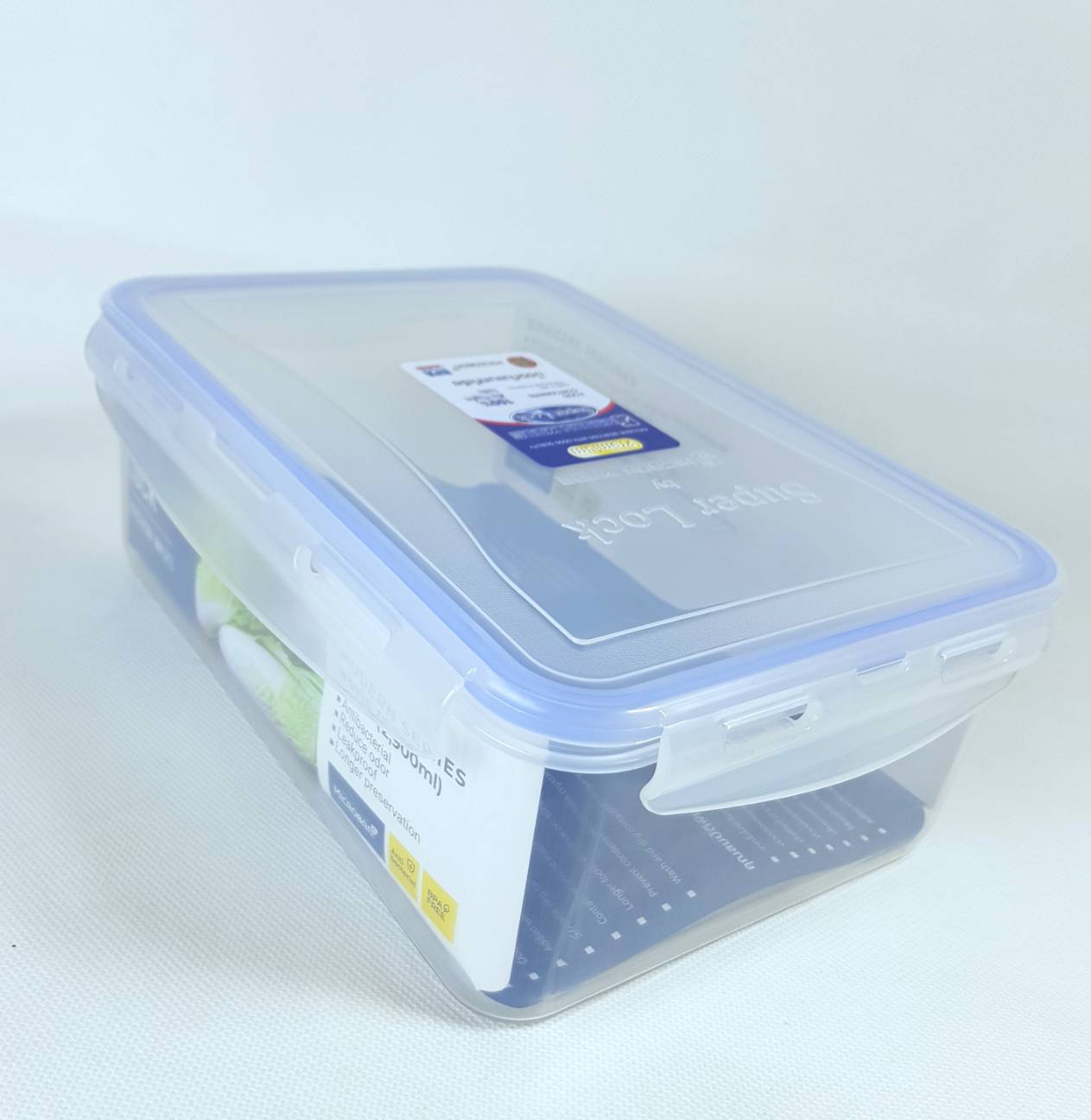 Small Evting กล่องถนอมอาหาร Super Lock รุ่น6116 บรรจุได้2900มล. ป้องกันความชื้น เข้าไมรโครเวฟได้ กล่องเก็บอาหาร กล่องเก็บผักสด