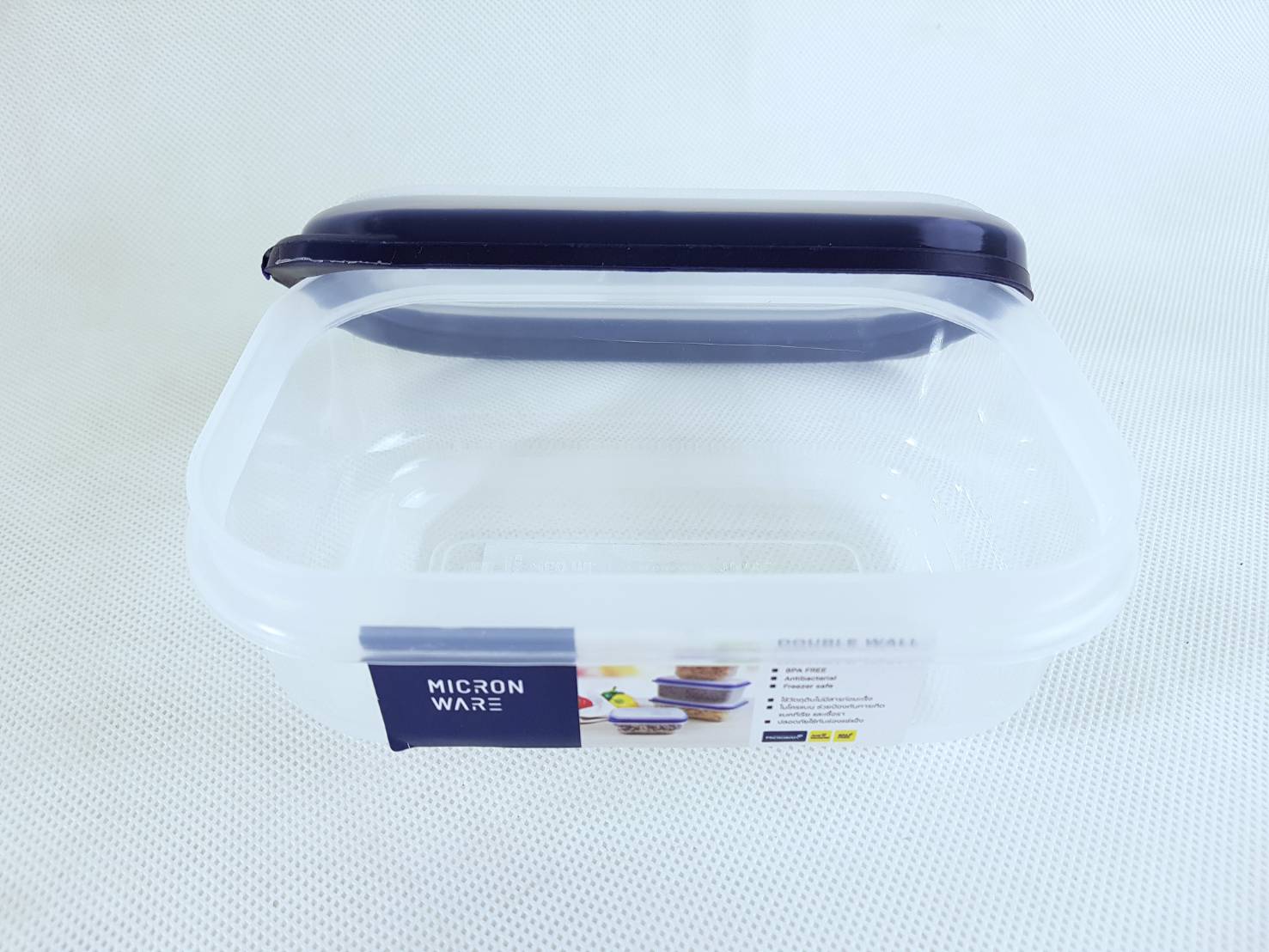 Small Evting กล่องถนอมอาหาร Double Wall by Super Lock รุ่น DW 5031 ความจุ 450 ml อย่าลืม !! กดติดตามร้าน "รับส่วนลดเพิ่ม" กล่องอเนกประสงค์