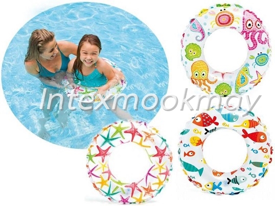 Intex 59242 ห่วงยางลายสัตว์ทะเล