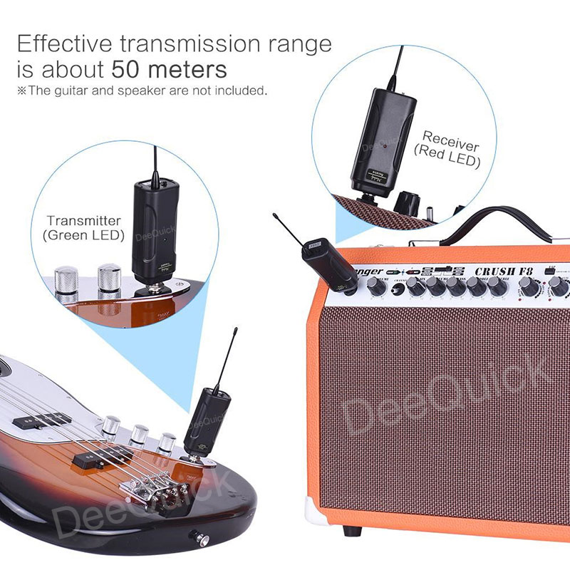 Wireless กีต้าร์ไร้สาย ยี่ห้อ Ceflar CGM001