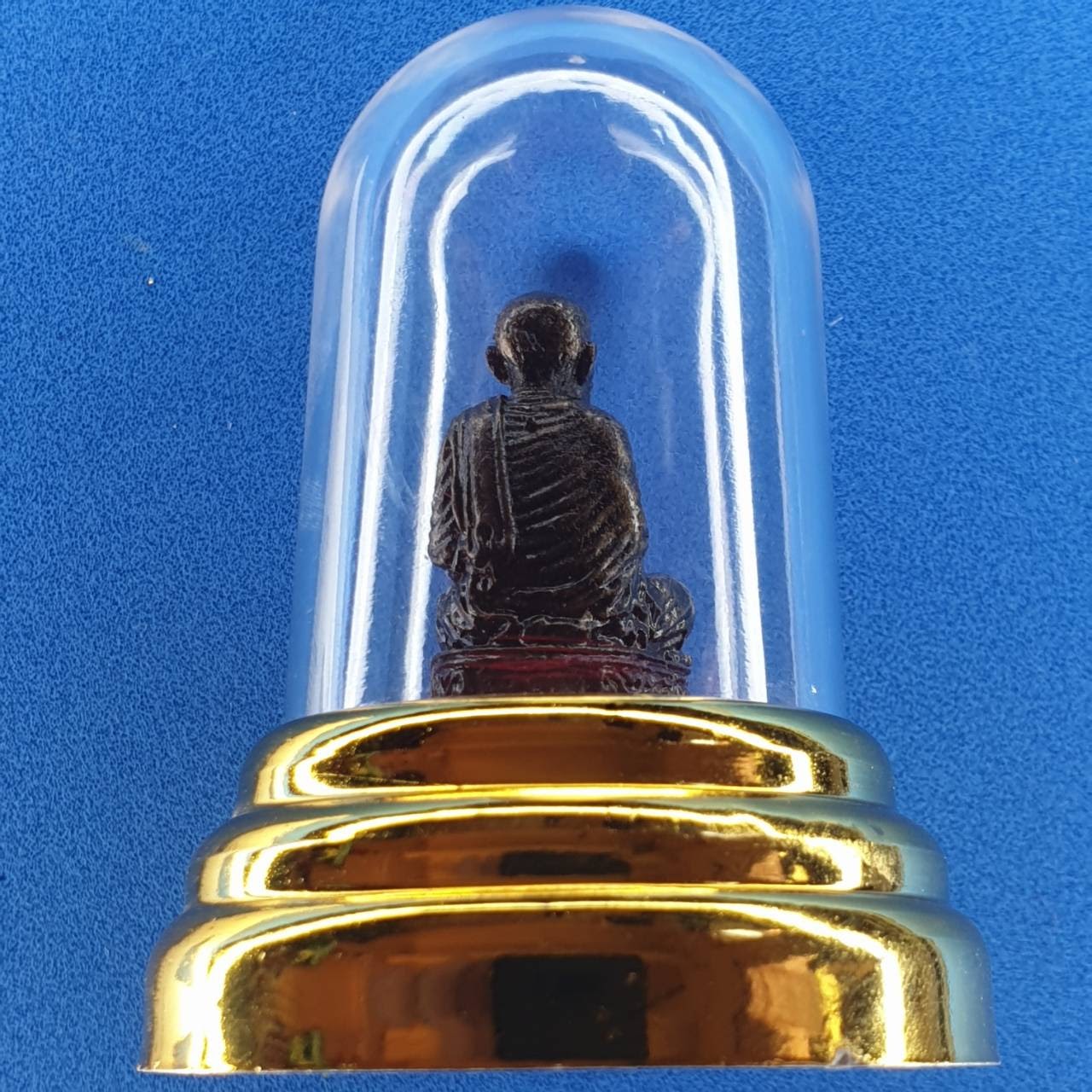 พระเครื่อง สมเด็จโต เนื้อหล่อแร่น้ำพี้มวลสารศักดิ์สิทธิ์ใส่กรอบ พระตั้งหน้ารถ สมเด็จโตตั้งหน้ารถ หน้าตั้งโต๊ะทำงาน พระแขวนหน้ารถ