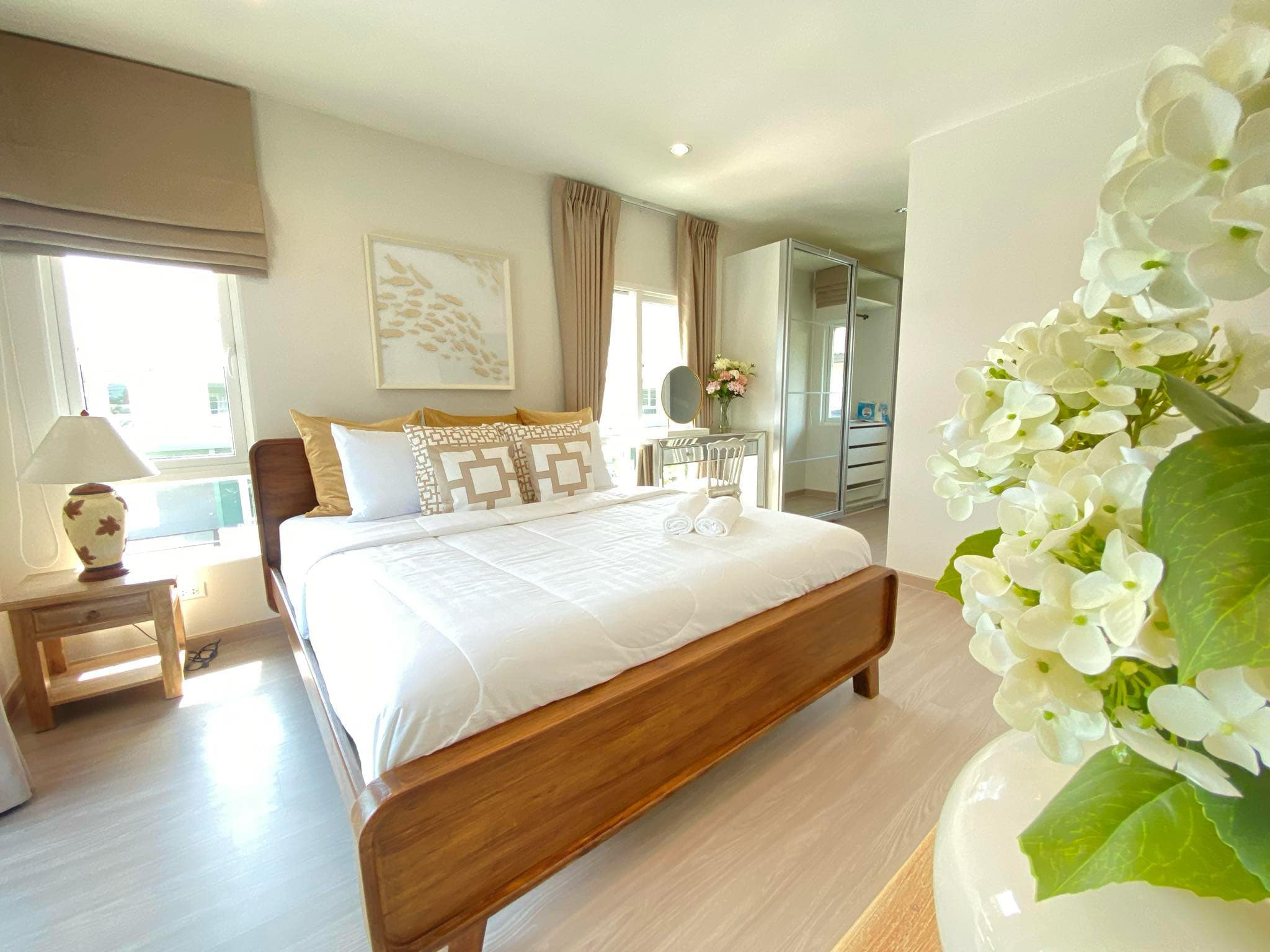 For Rent : Kohkaew, 2-Story detached house, 4 Bedrooms 3 Bathrooms