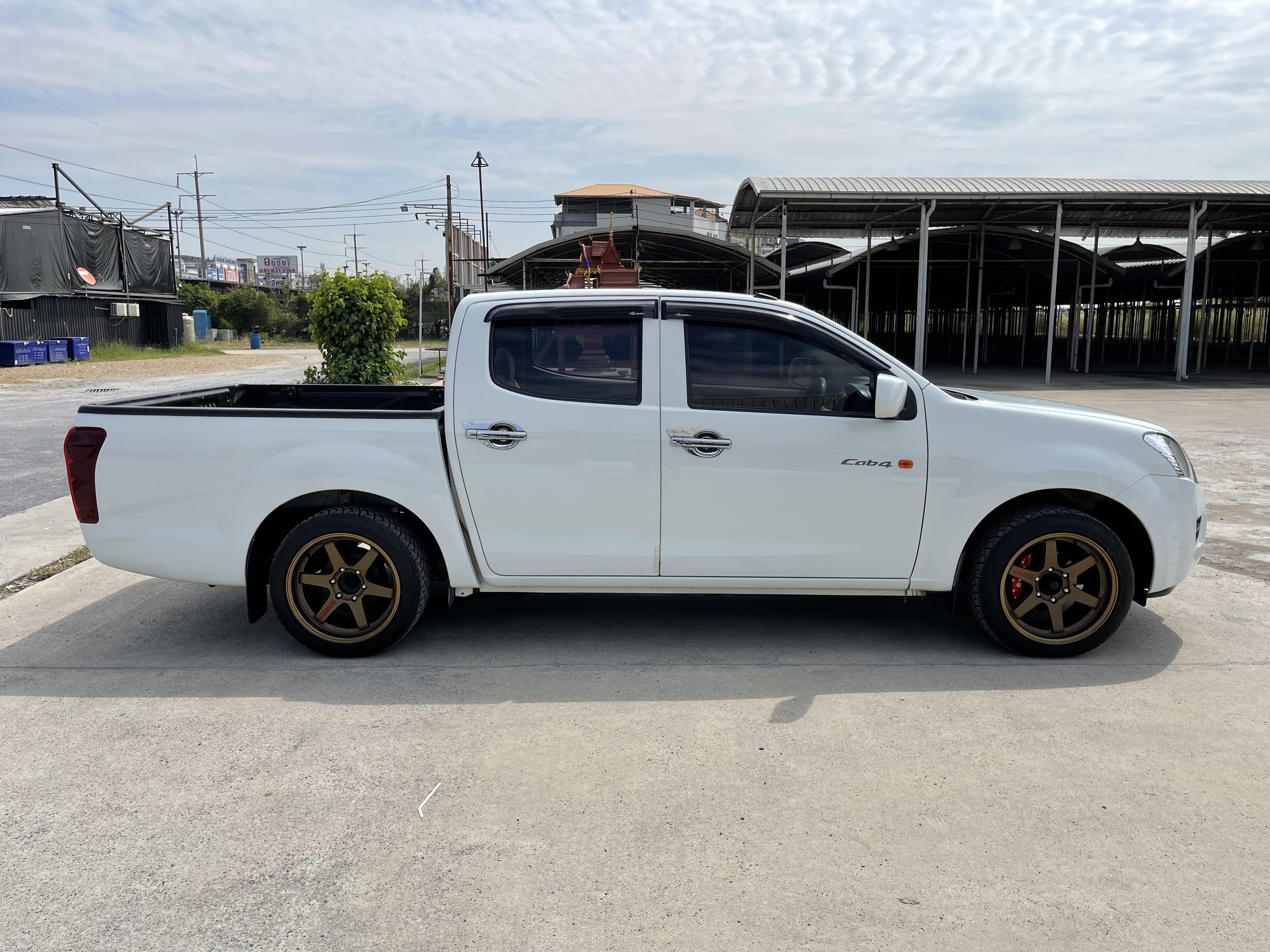 Isuzu Dmax All New 4ประตู 2.5 S 2014 ขาว