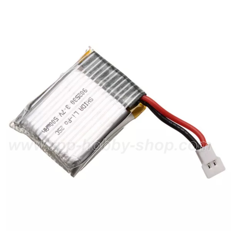 แบตเตอรี่ 500mAh 3.7V (ปลั๊กขาว) : V931, F949