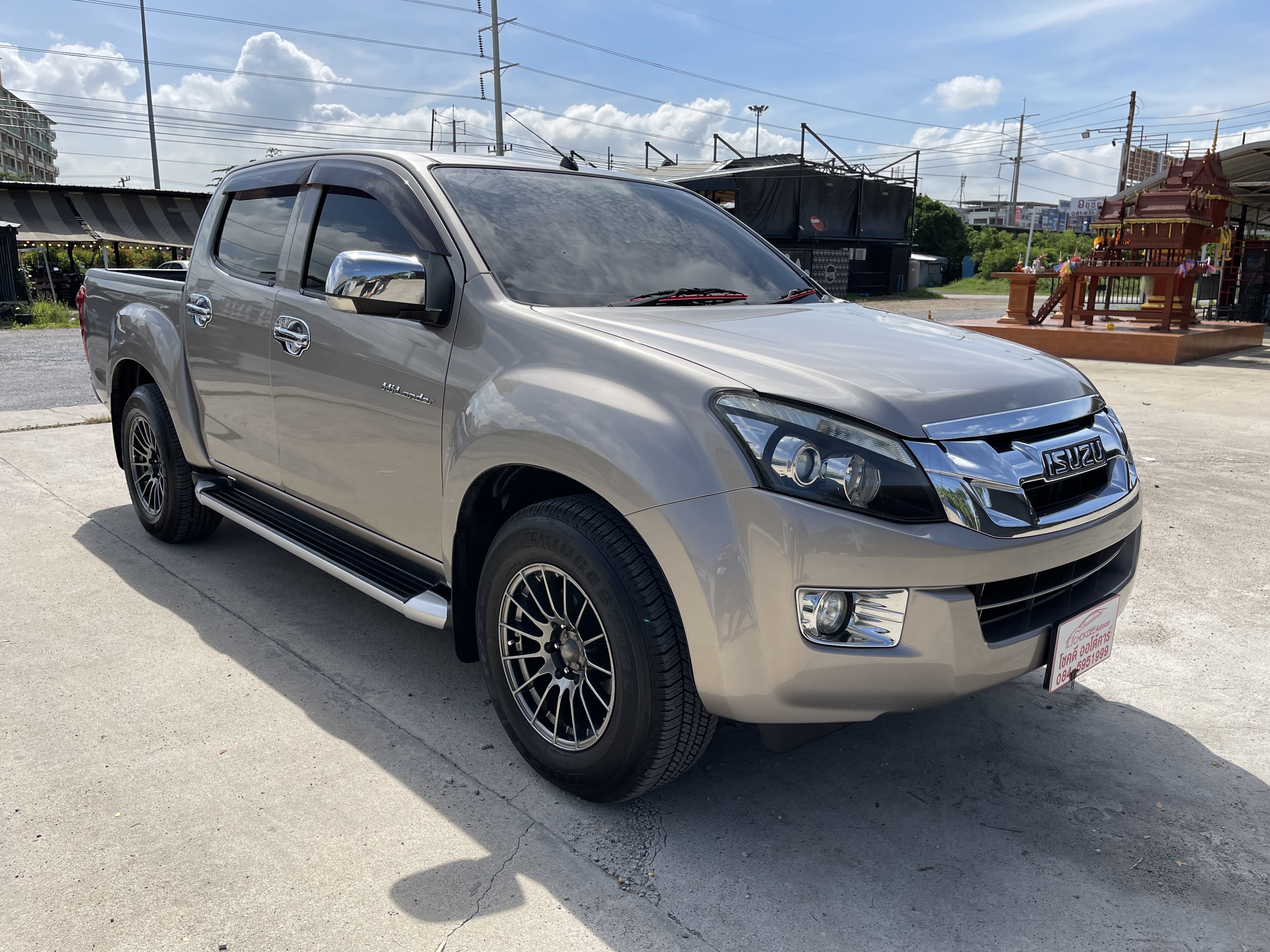 Isuzu Dmax All New 4ประตู Hilander 3.0 Vgs Z Prestige Navi 2012 น้ำตาล