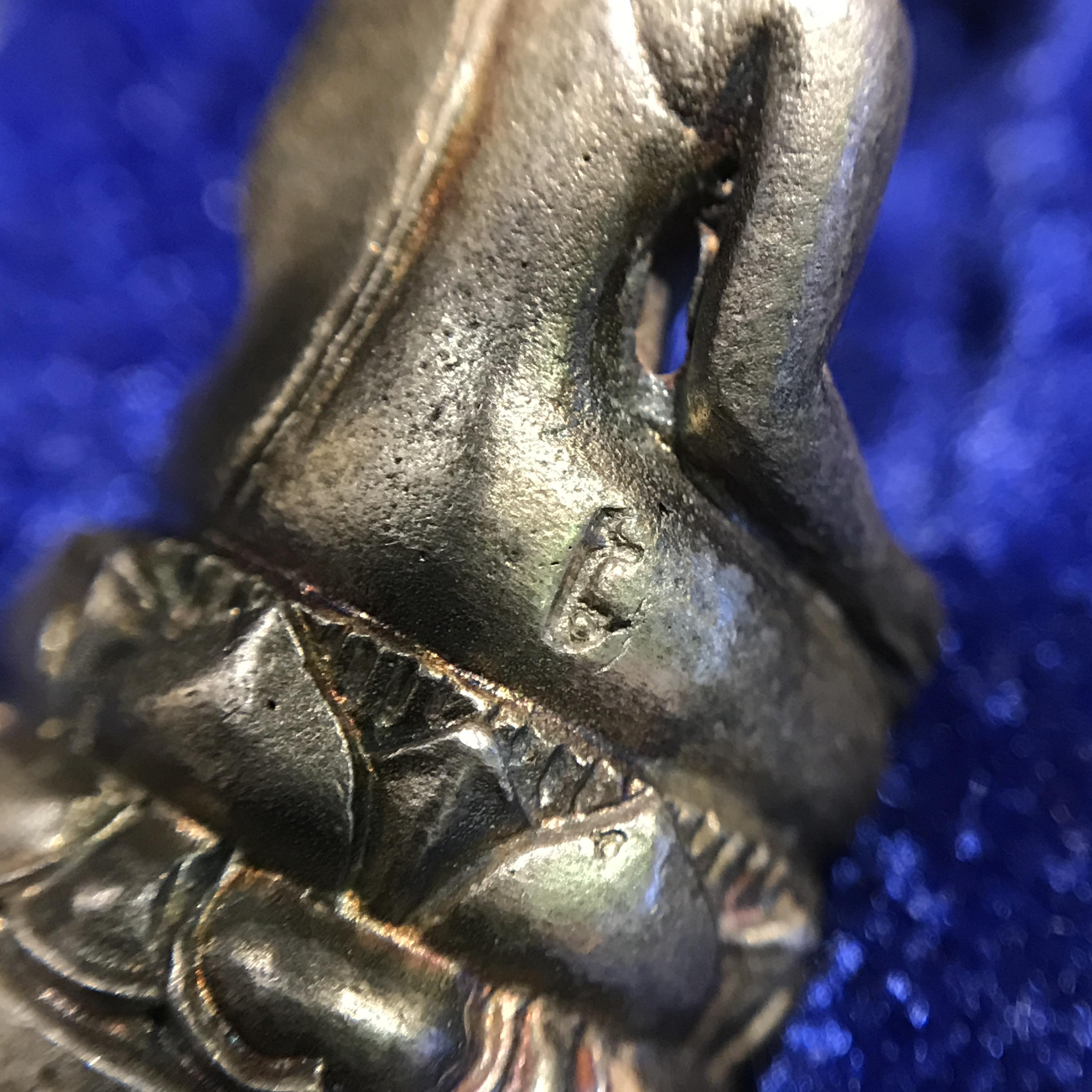 พระกริ่งไพรีพินาศ ภปร รุ่นแรกของประเทศไทย วัดปทุมวนาราม เนื้อเงิน ปี2535(ในหลวงรัชกาลที่9เสด็จเททอง)