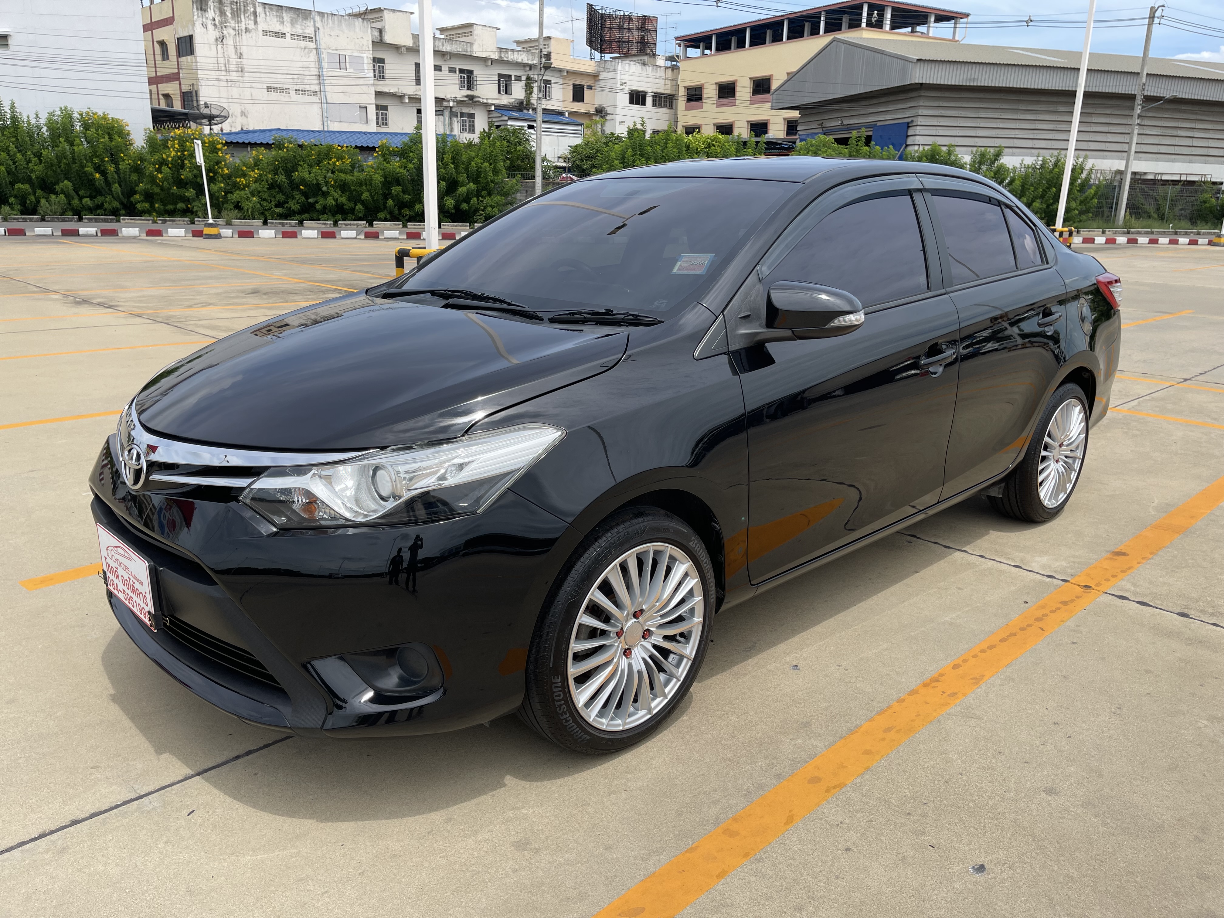 Toyota Vios 1.5 G Dual VVT-i (E85) At 2016 ดำ