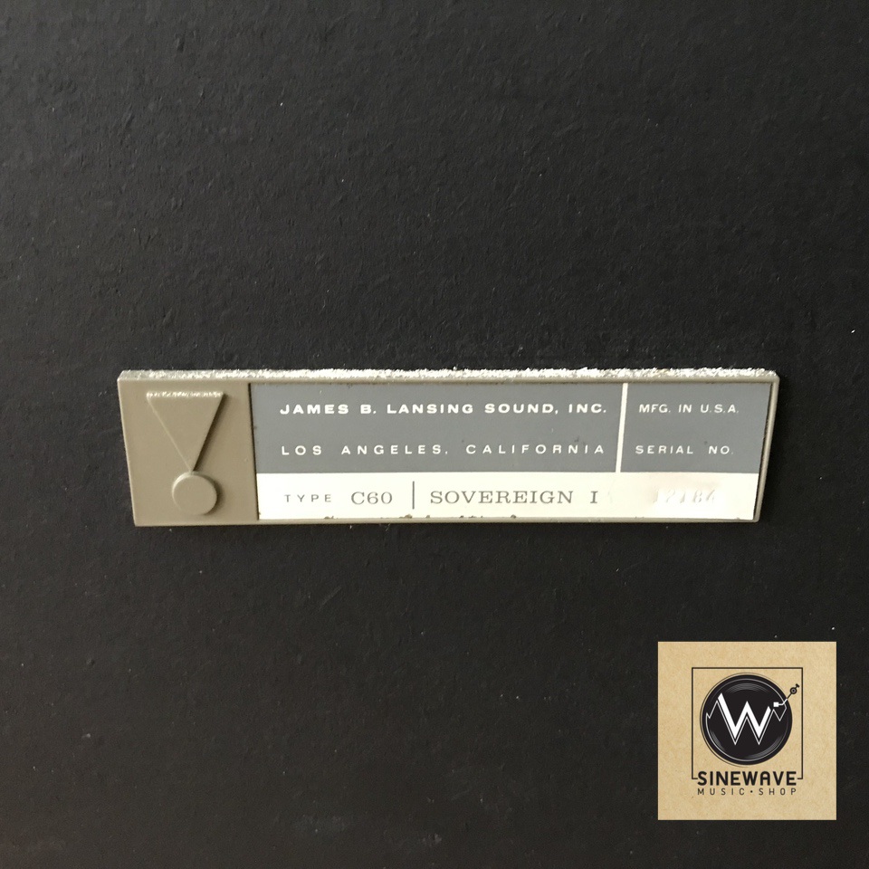 ลำโพง ยี่ห้อ JBL รุ่น Sovereign D60 (Made in USA)