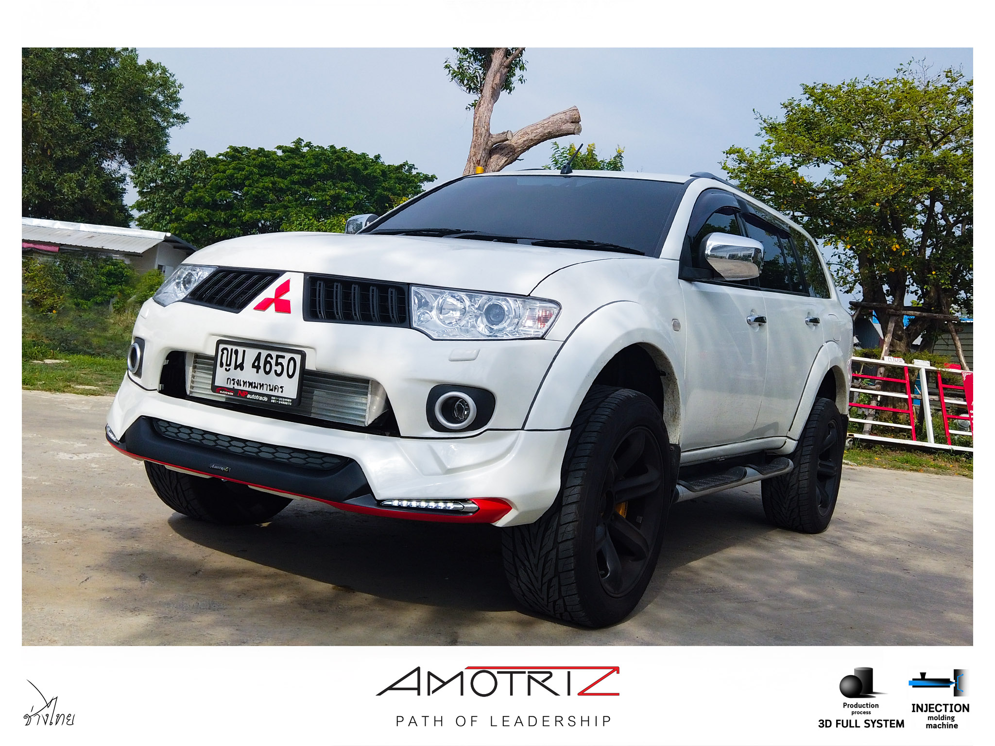 Mitsubishi Pajero 2008-2013 body kits by Amotriz