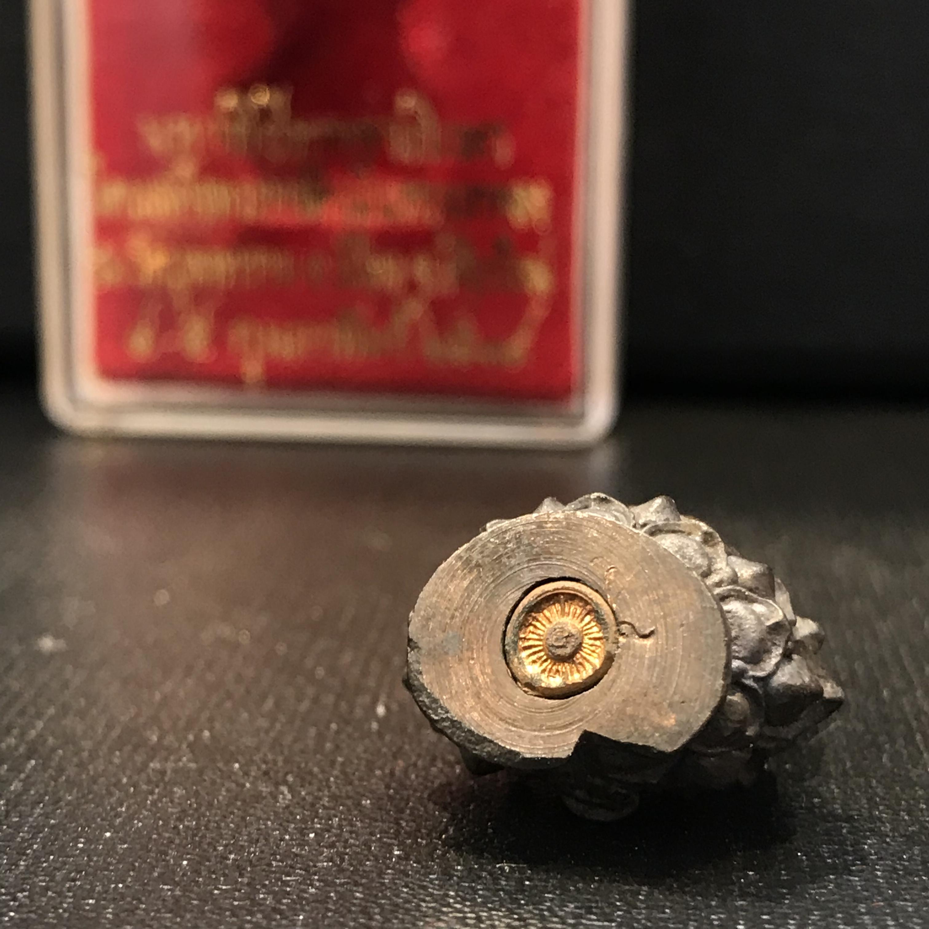 พระกริ่งบุพพาภิมงคล วัดบุพพาราม ปี2519 เนื้อนวโลหะ(***พระดีที่พ่อสร้างและพระราชทานนาม***)(ในหลวง ร.9 เสด็จเททอง)