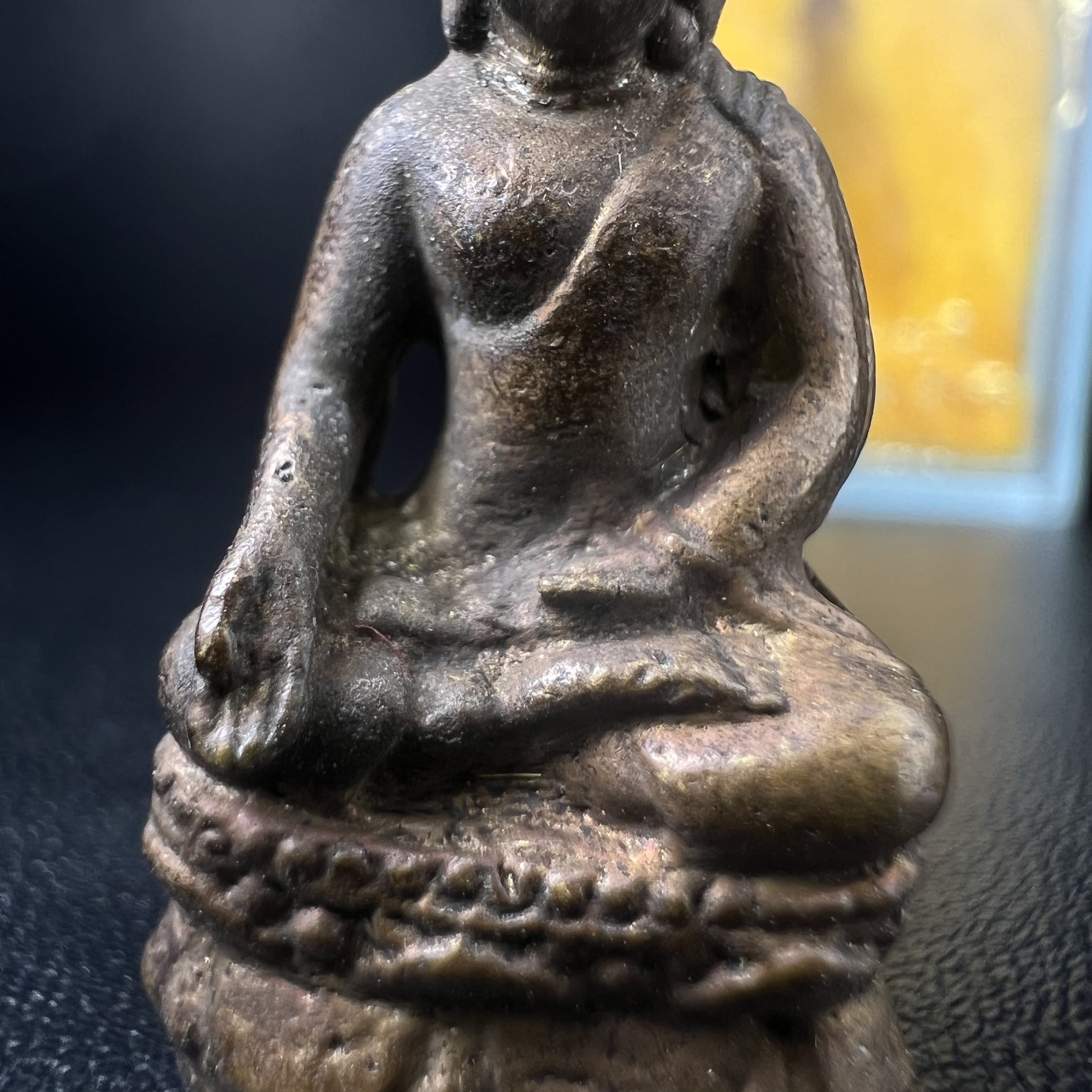 พระกริ่งไพรีพินาศ วัดบวรนิเวศ ปี2530 เนื้อทองผสม ที่ระลึกครบรอบ30ปี ธนาคารทหารไทย (มีส่วนผสมของชนวนเก่าของไพรีพินาศรุ่นแรก)อานุภาพยิ่งใหญ่ กำราบศัตรูพ่ายสิ้น พระไพรีพินาศ