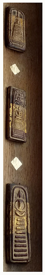 งานไม้เก่า-แผงพระพิมพ์ ทำเก่า 56cm