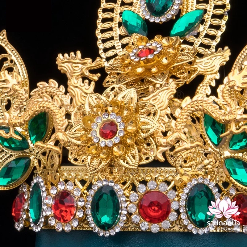 หมวกเทพเจ้าฝ่ายหญิง หมวกเทพนารี หมวกเทวนารี หมวกเจ้าแม่ หมวกพระหญิง หมวกกิมซิ้น หมวกพระจีน