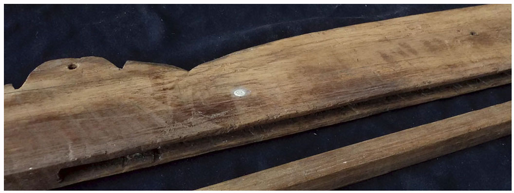 กรอบ(ฟืม)ทอผ้า:B ไม้สัก งานเก่า